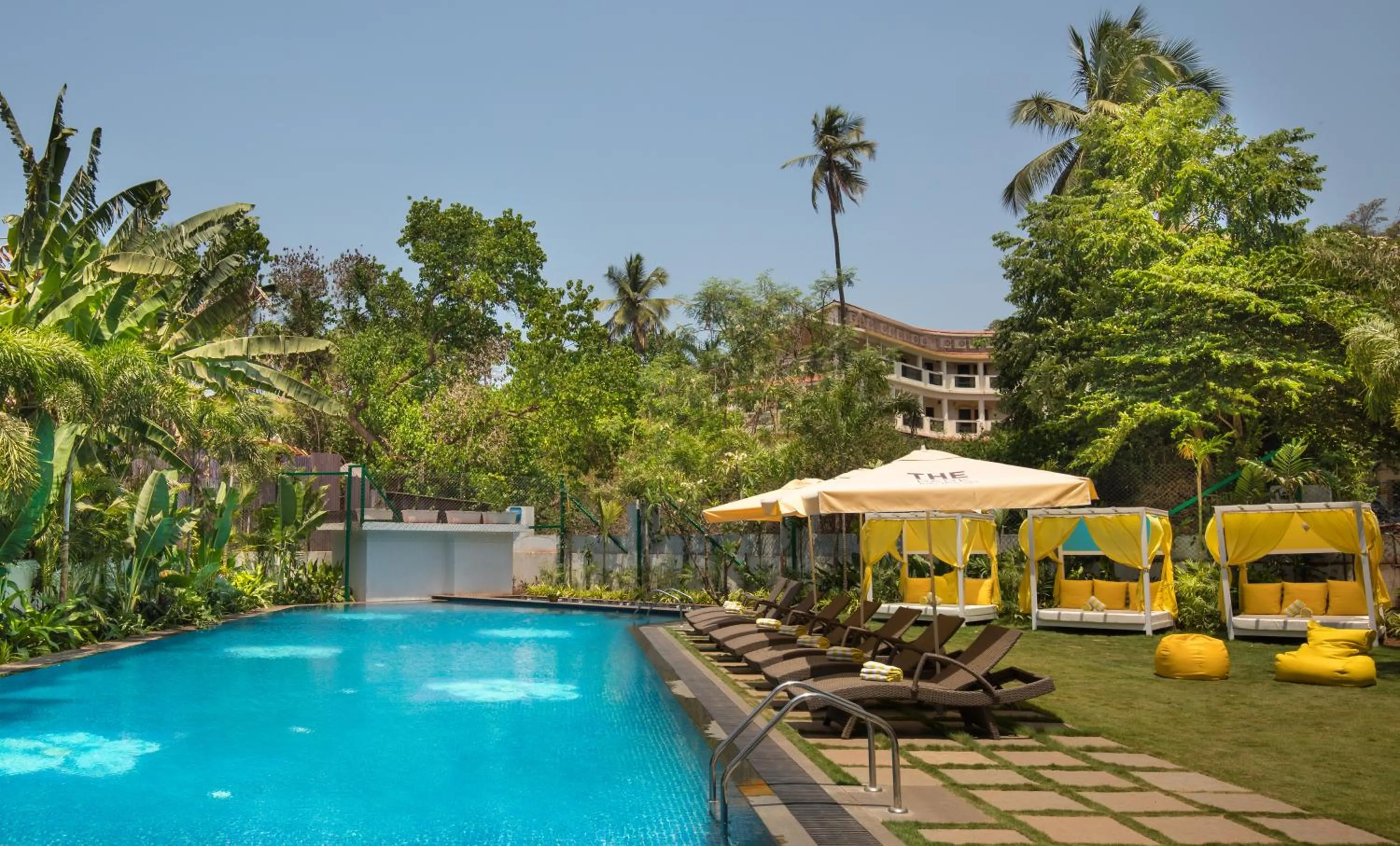 Pool view in The Park Baga River Goa - Adults only Property