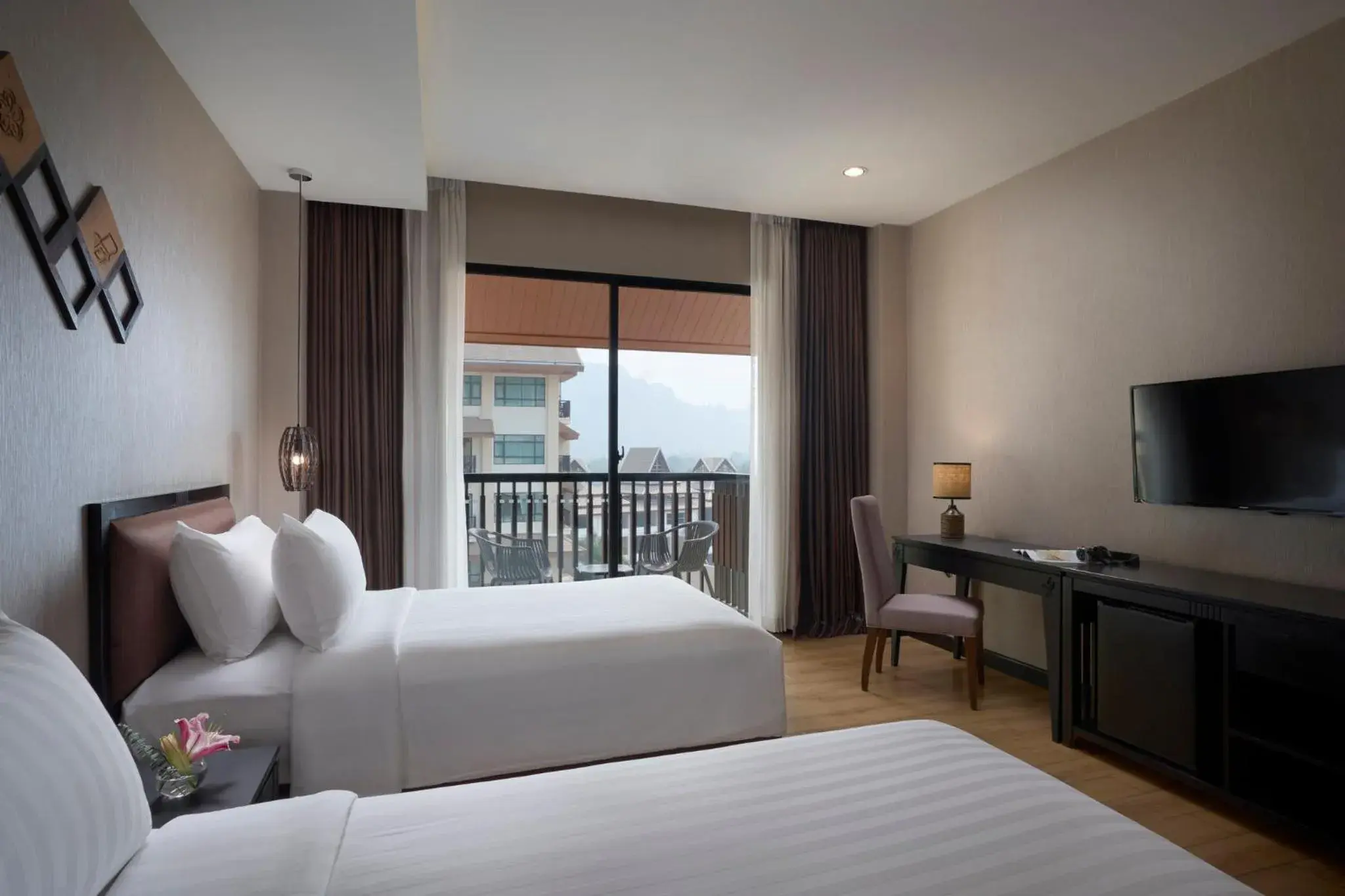 Twin Room in Amari Vang Vieng Twin Room in Amari Vang Vieng