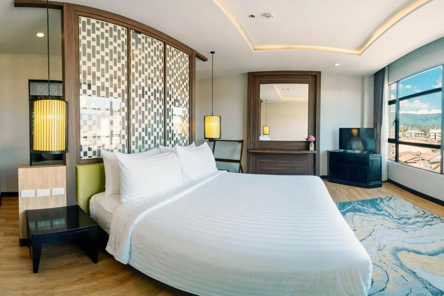 View (from property/room), Bed in Amari Vang Vieng