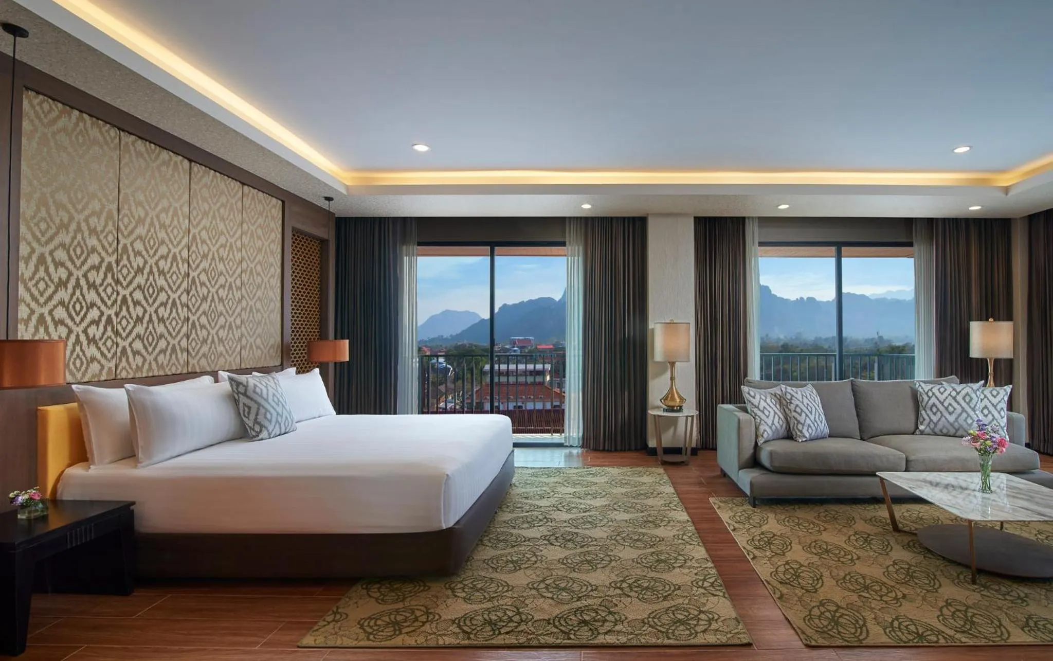 Photo of the whole room, Bed in Amari Vang Vieng