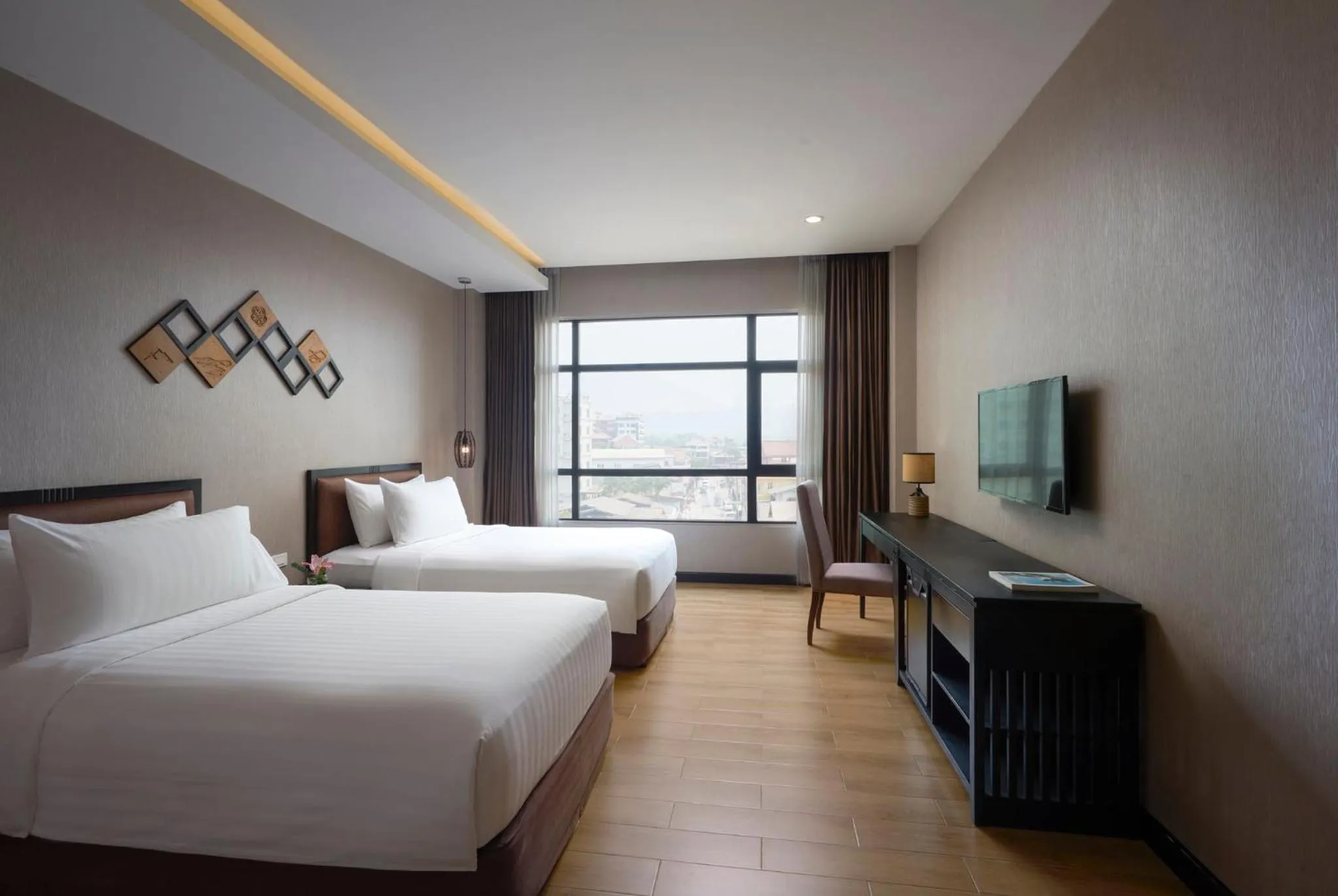 Photo of the whole room, Bed in Amari Vang Vieng