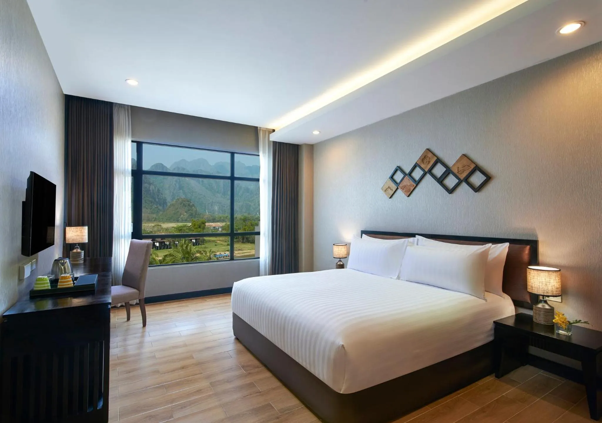 Photo of the whole room, Bed in Amari Vang Vieng