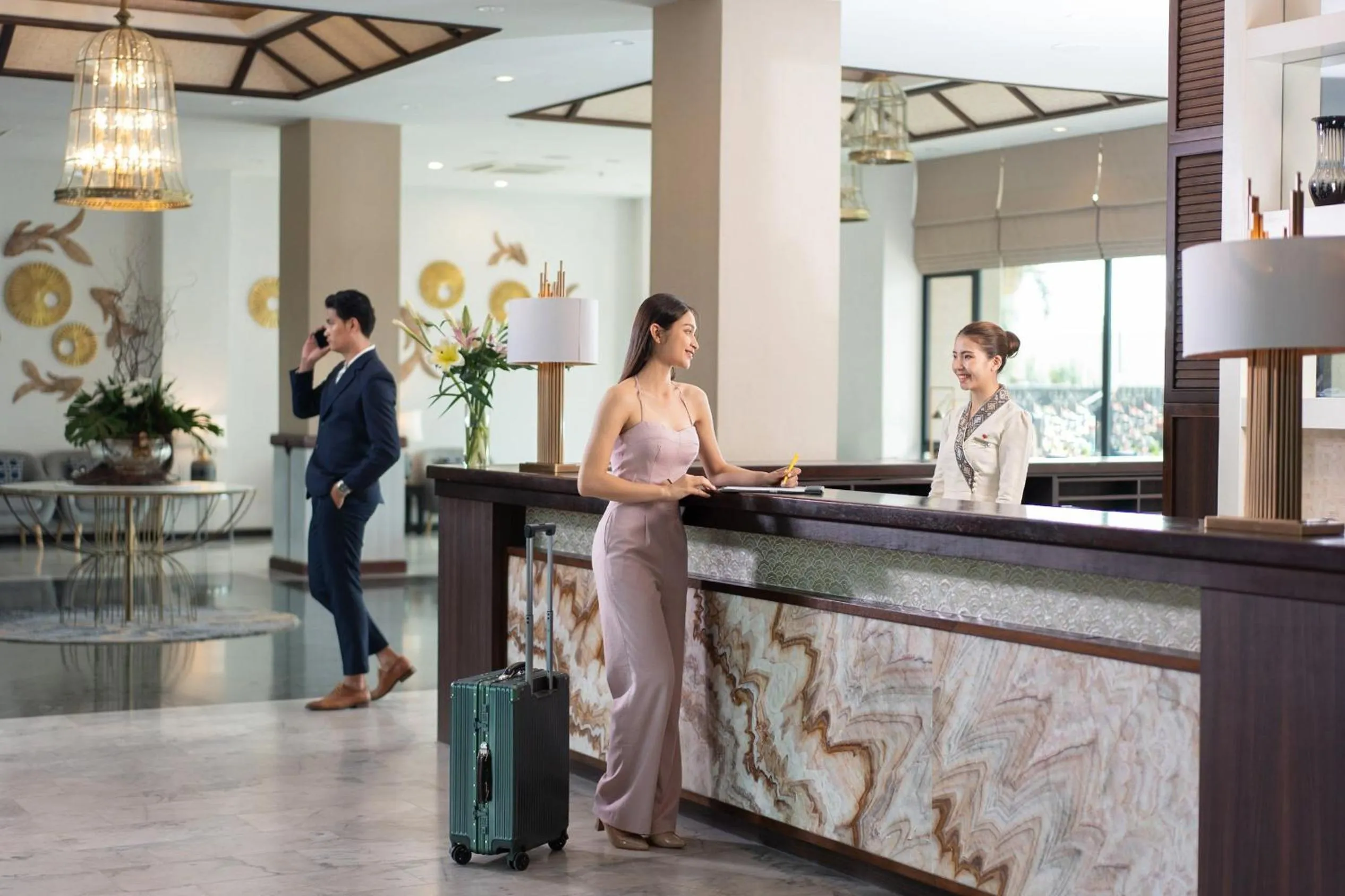 Lobby or reception in Amari Vang Vieng