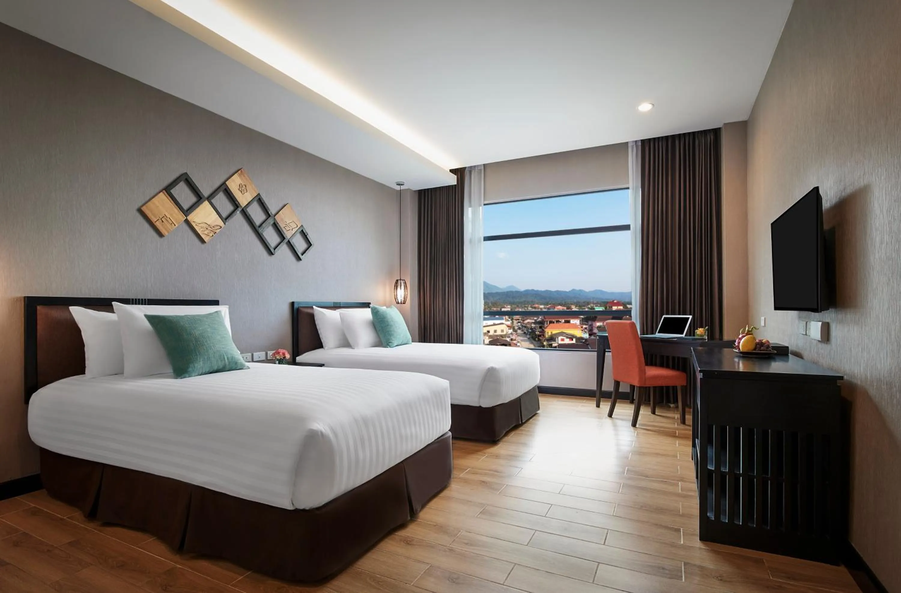 Photo of the whole room, Bed in Amari Vang Vieng