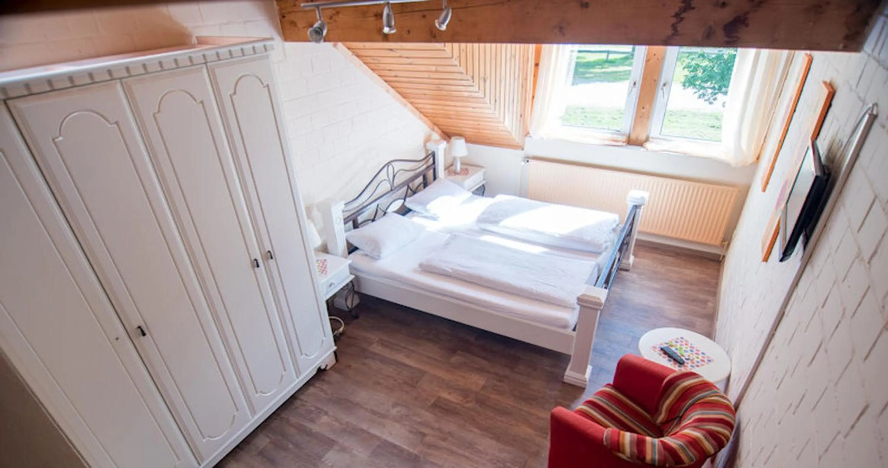 Photo of the whole room, Bed in Zur Schanze Holtgast-Apen