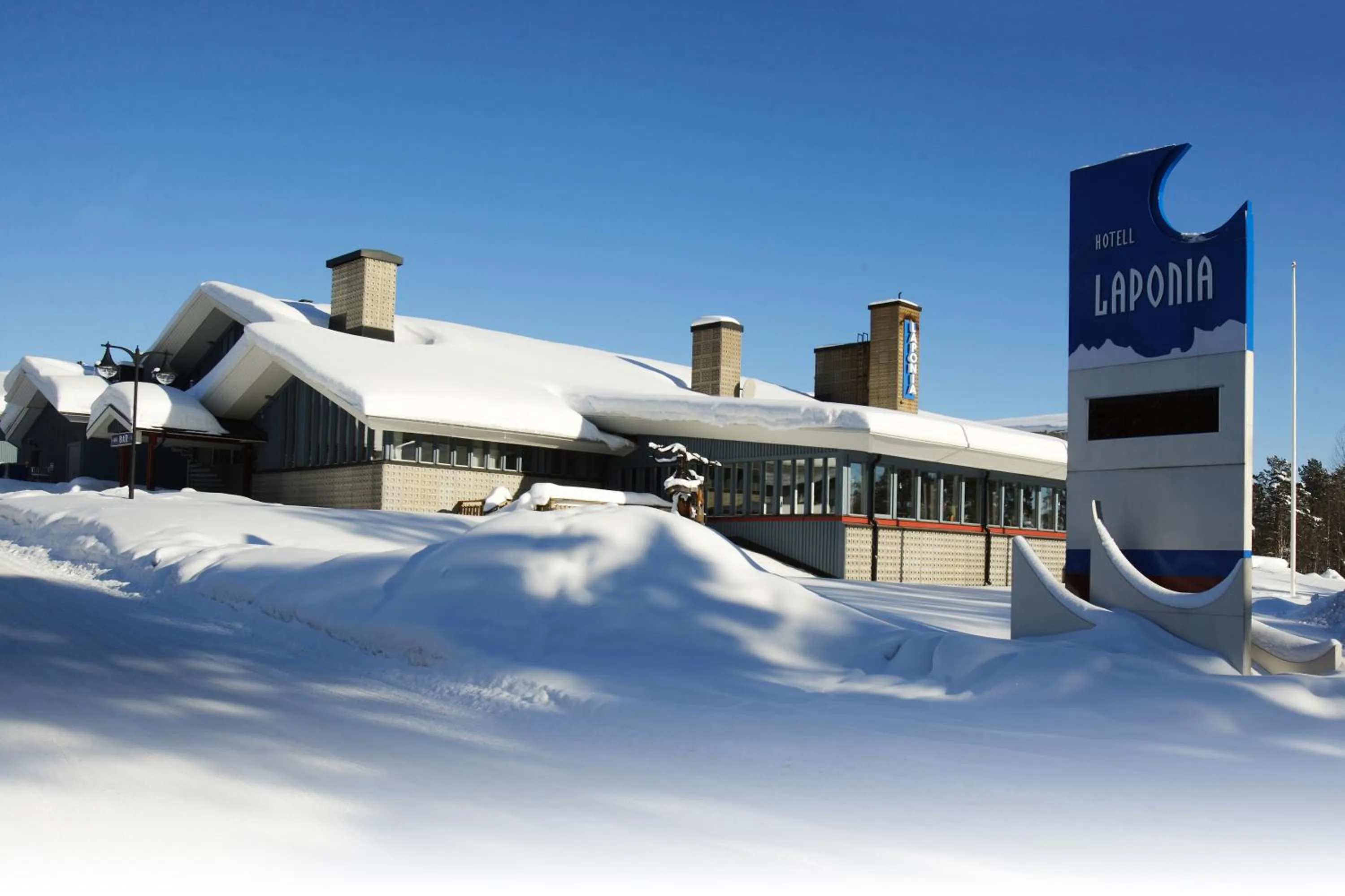Facade/entrance in Laponia Hotell & Konferens