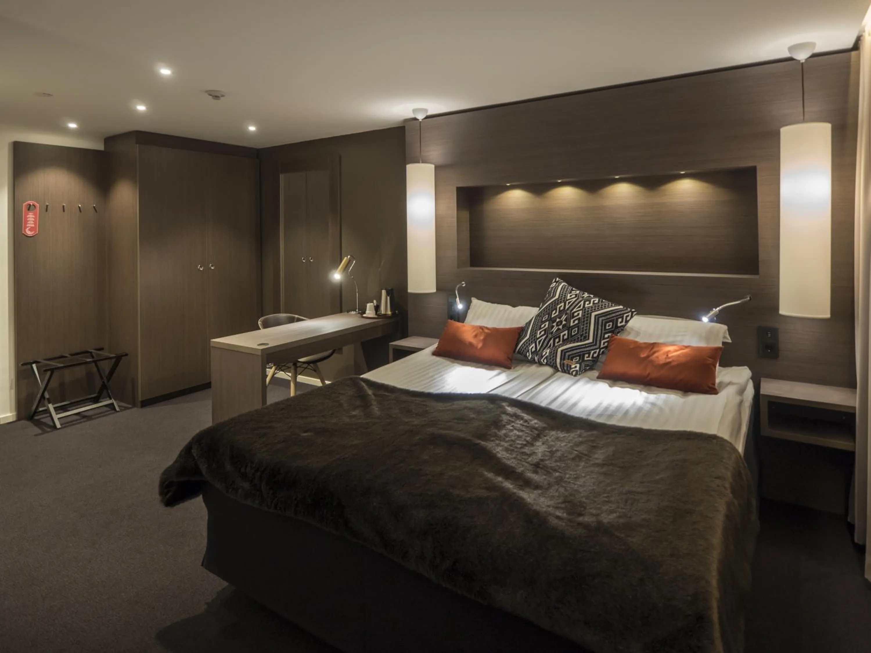 Bed in Laponia Hotell & Konferens