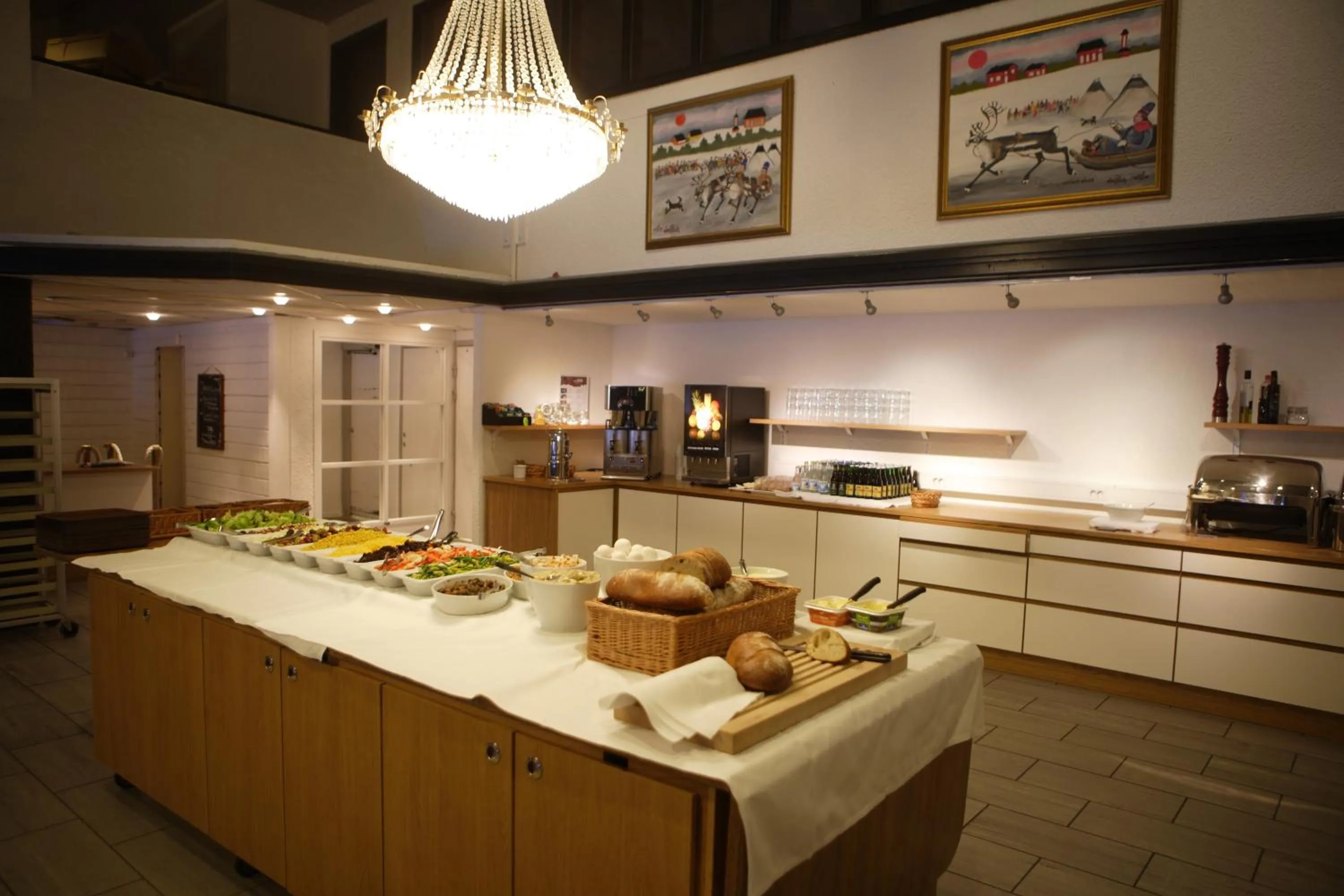 Food and drinks in Laponia Hotell & Konferens