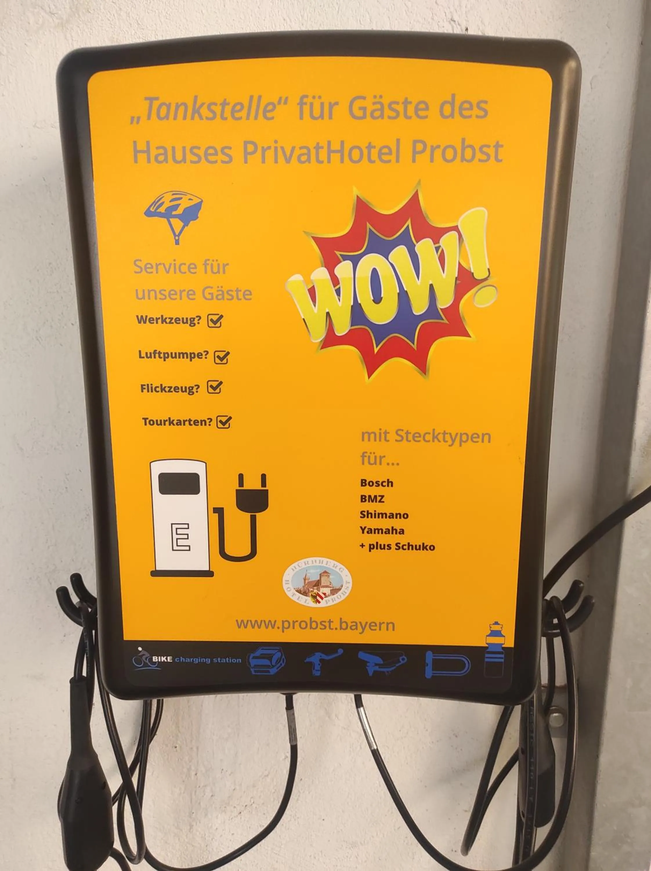 Patio in PrivatHotel Probst