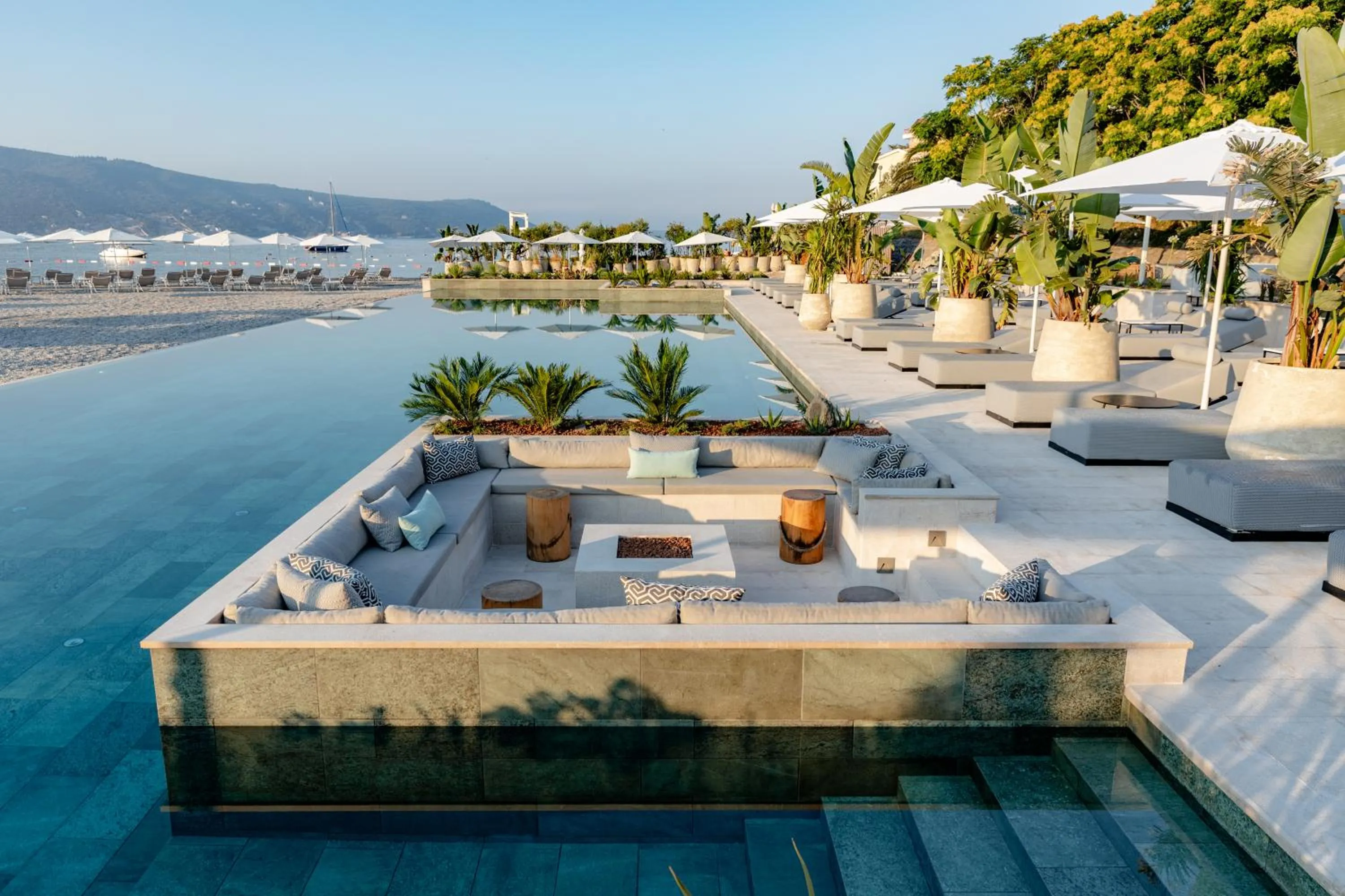 Beach in Lazure Hotel & Marina