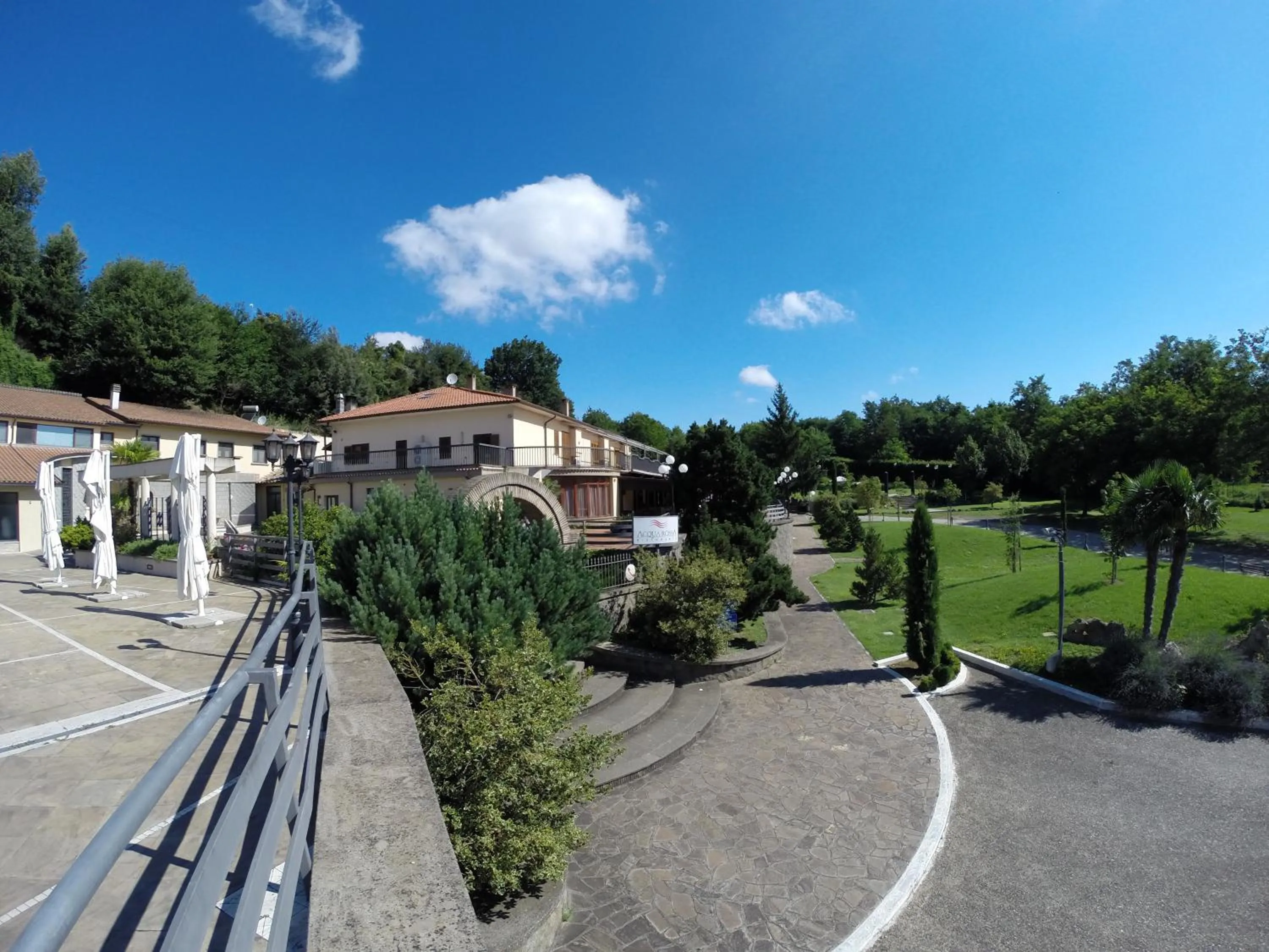 Garden view in Le Onde Resort