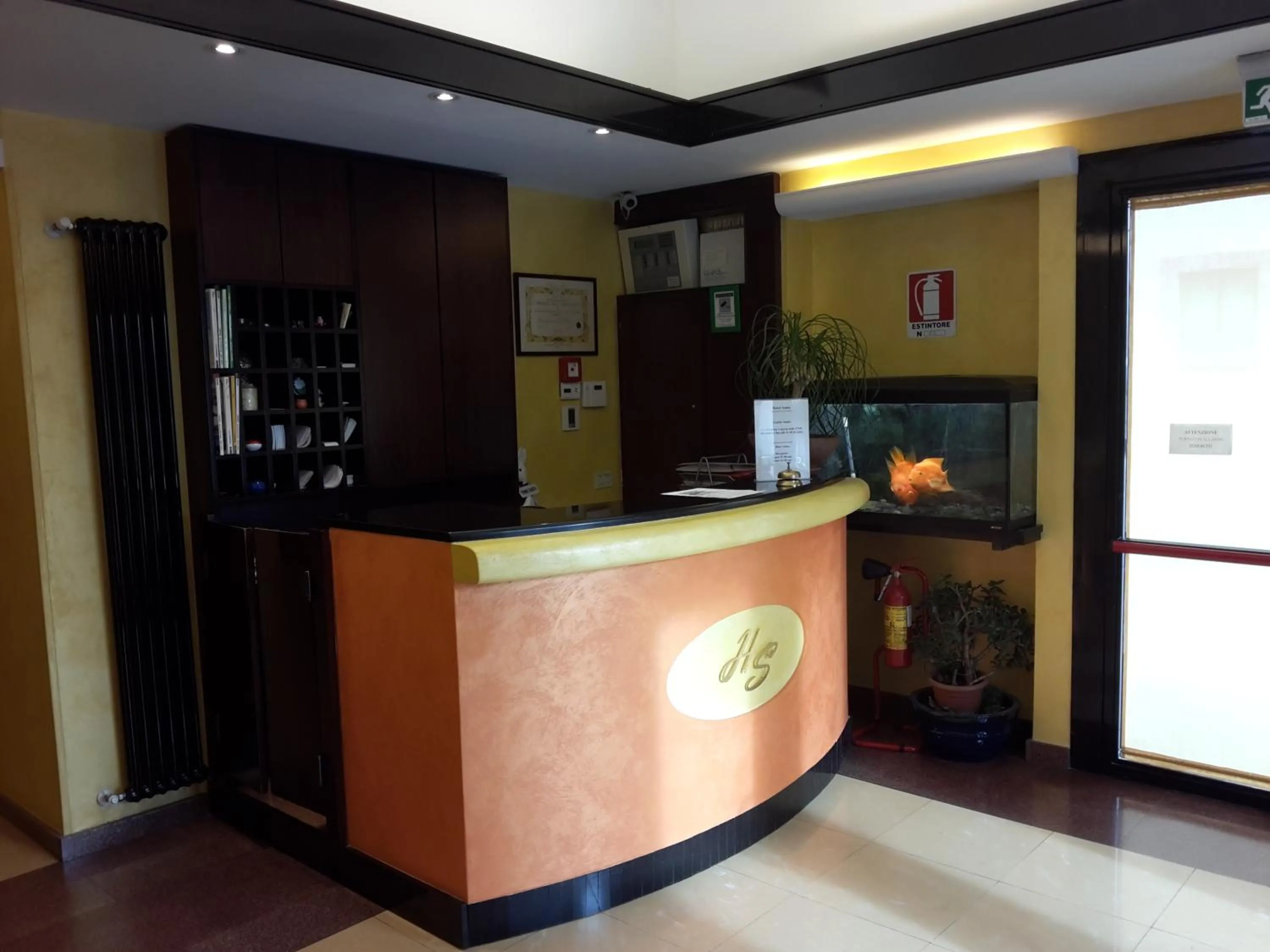 Lobby or reception in Albergo Sonia