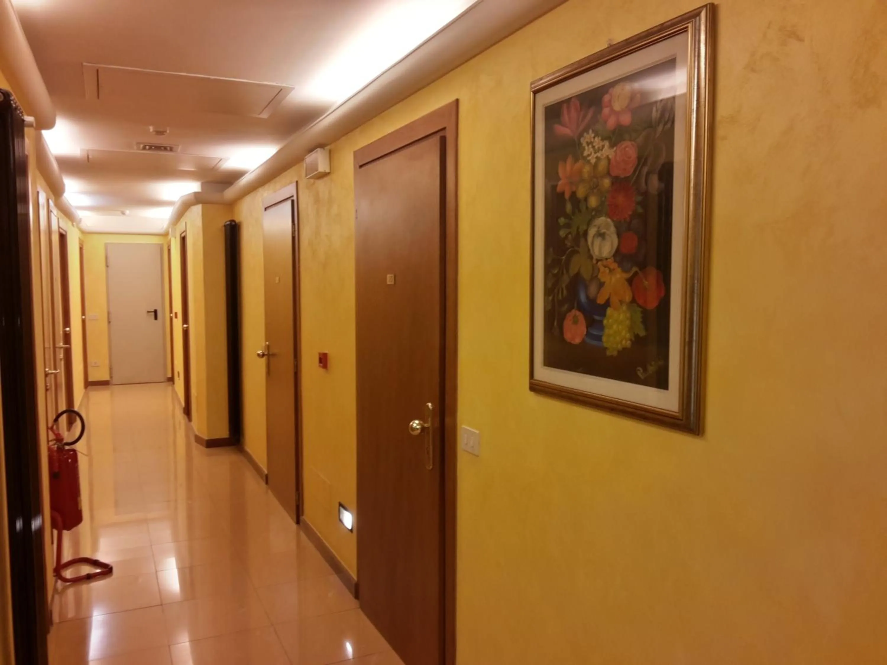 Decorative detail in Albergo Sonia