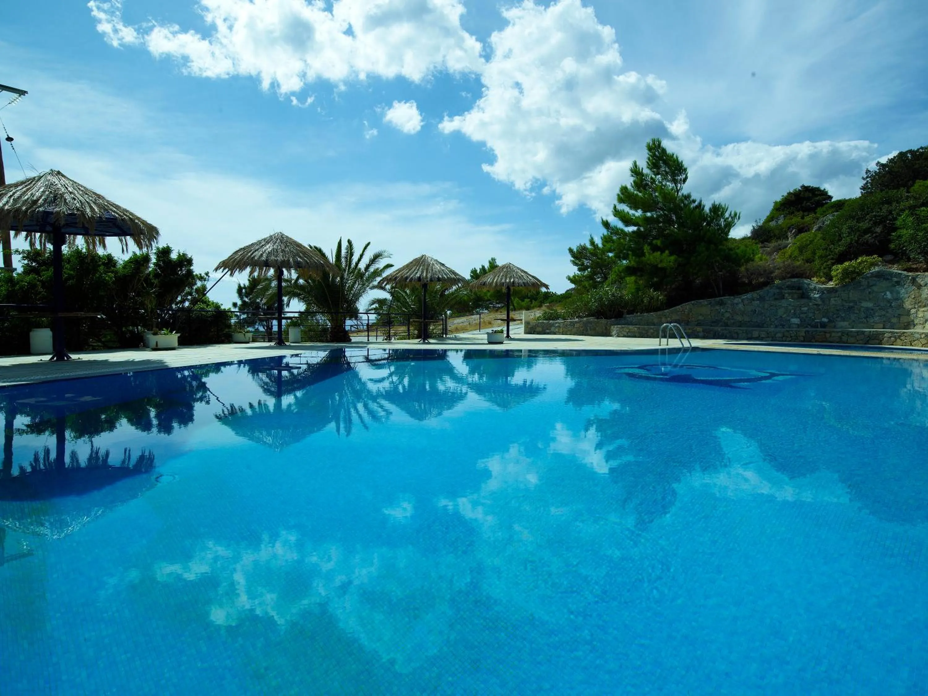 Swimming pool in Nakou Village