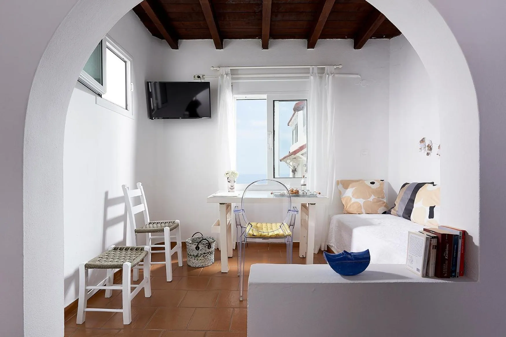 Living room in Nakou Village