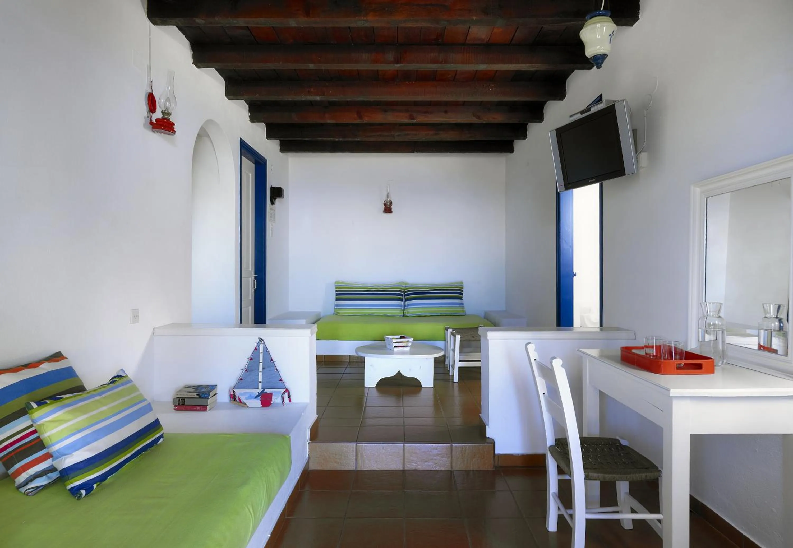 Living room, Bed in Nakou Village
