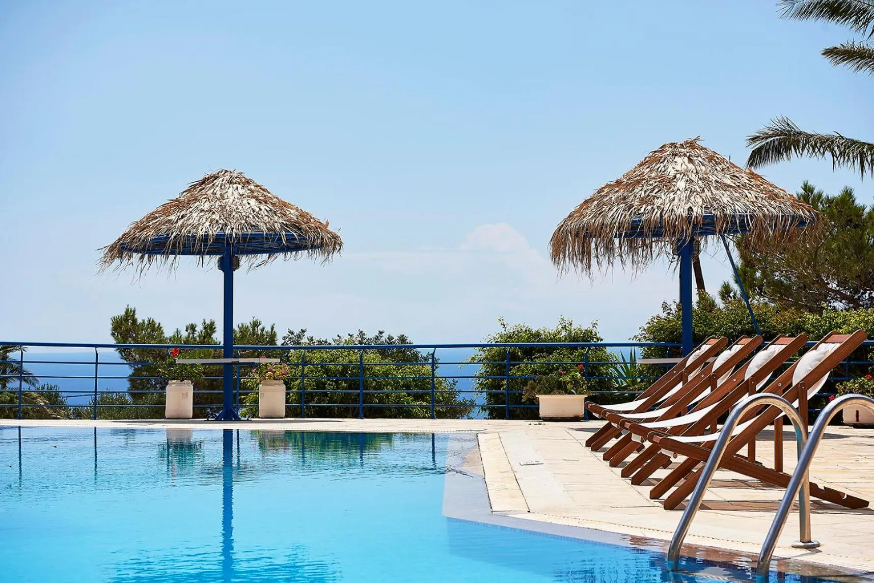 Swimming pool in Nakou Village