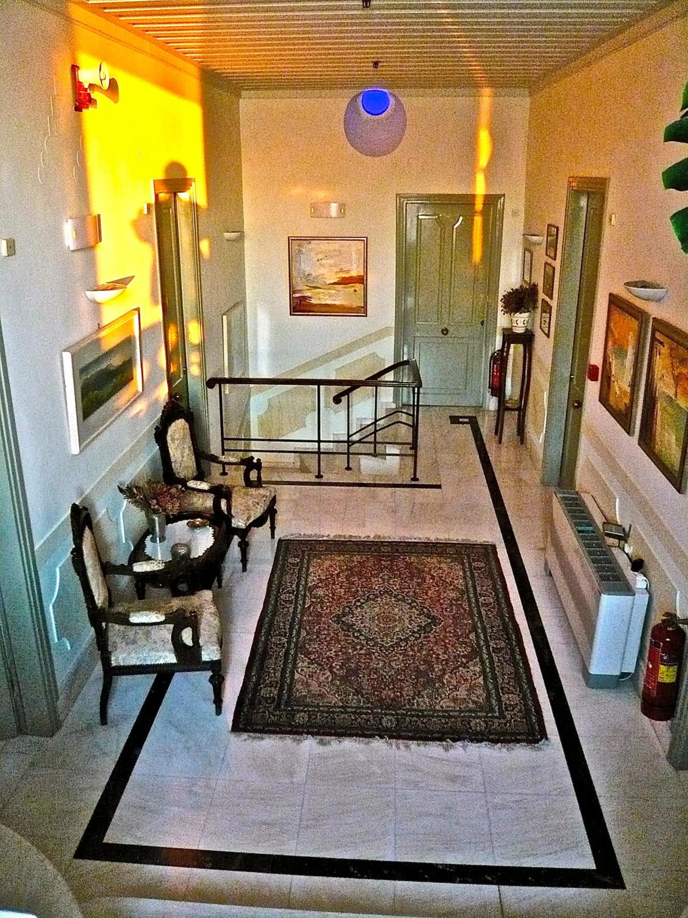 Lobby or reception in Villa Andromeda