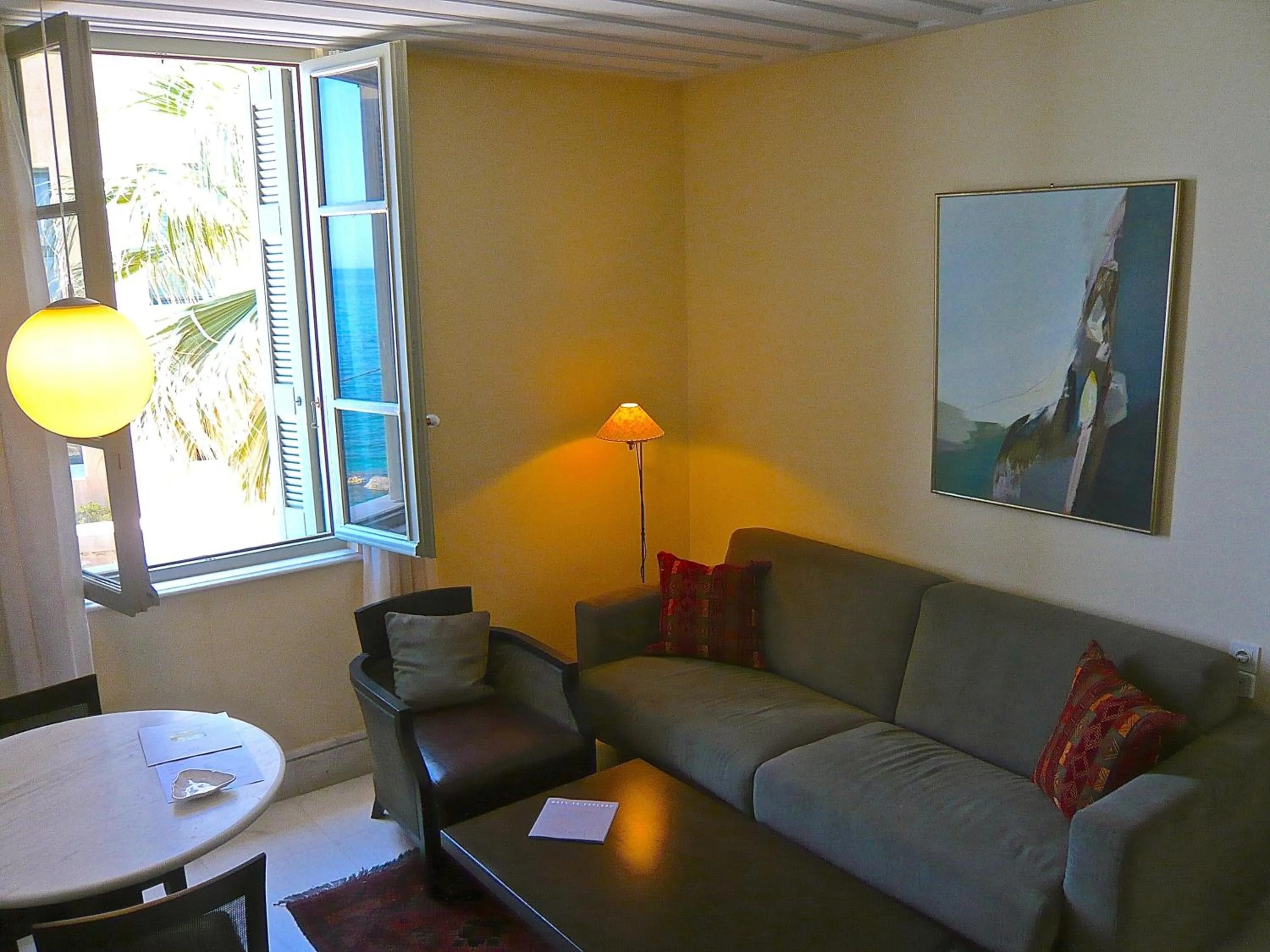 Living room in Villa Andromeda