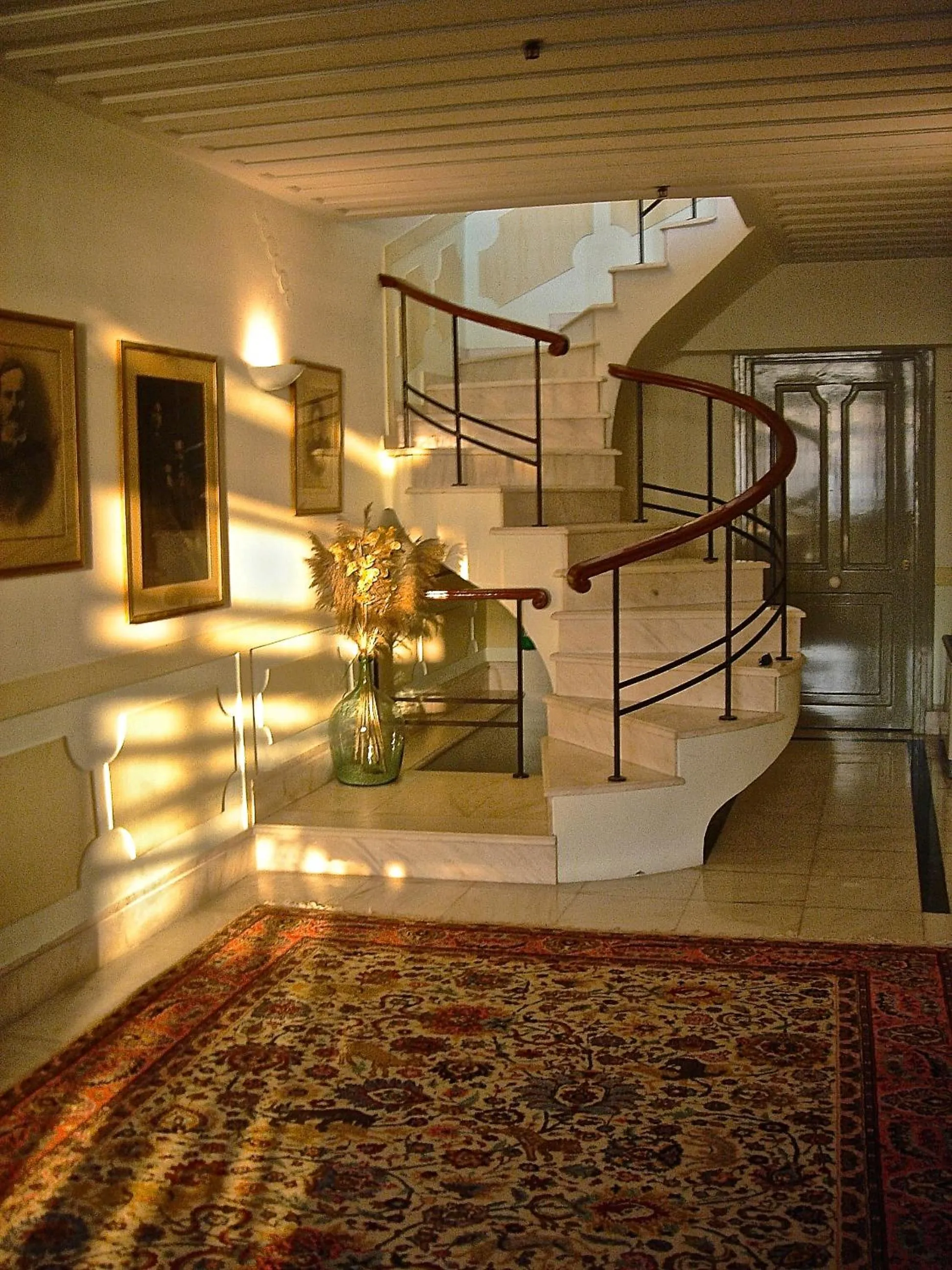 Decorative detail in Villa Andromeda