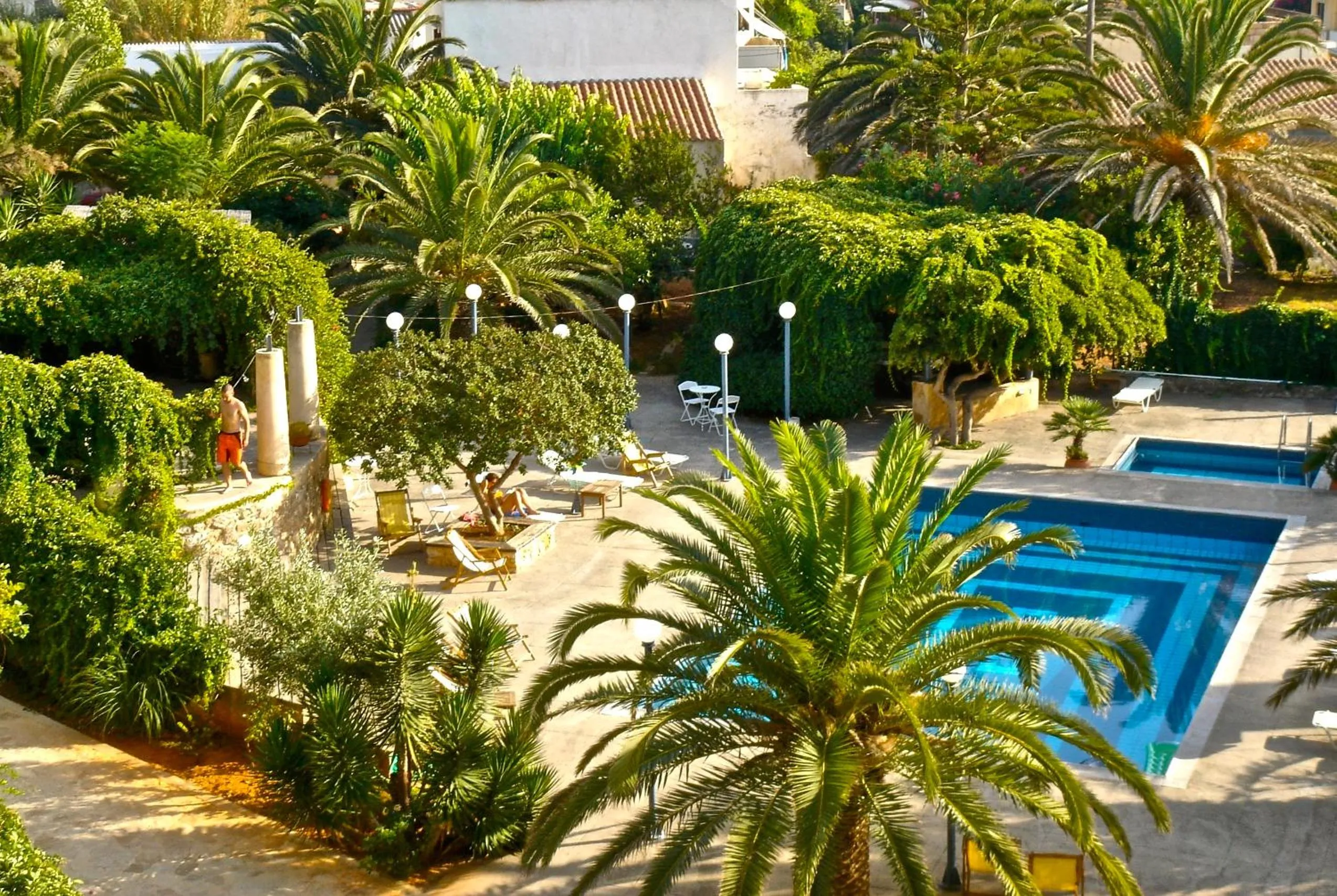 Swimming pool in Villa Andromeda