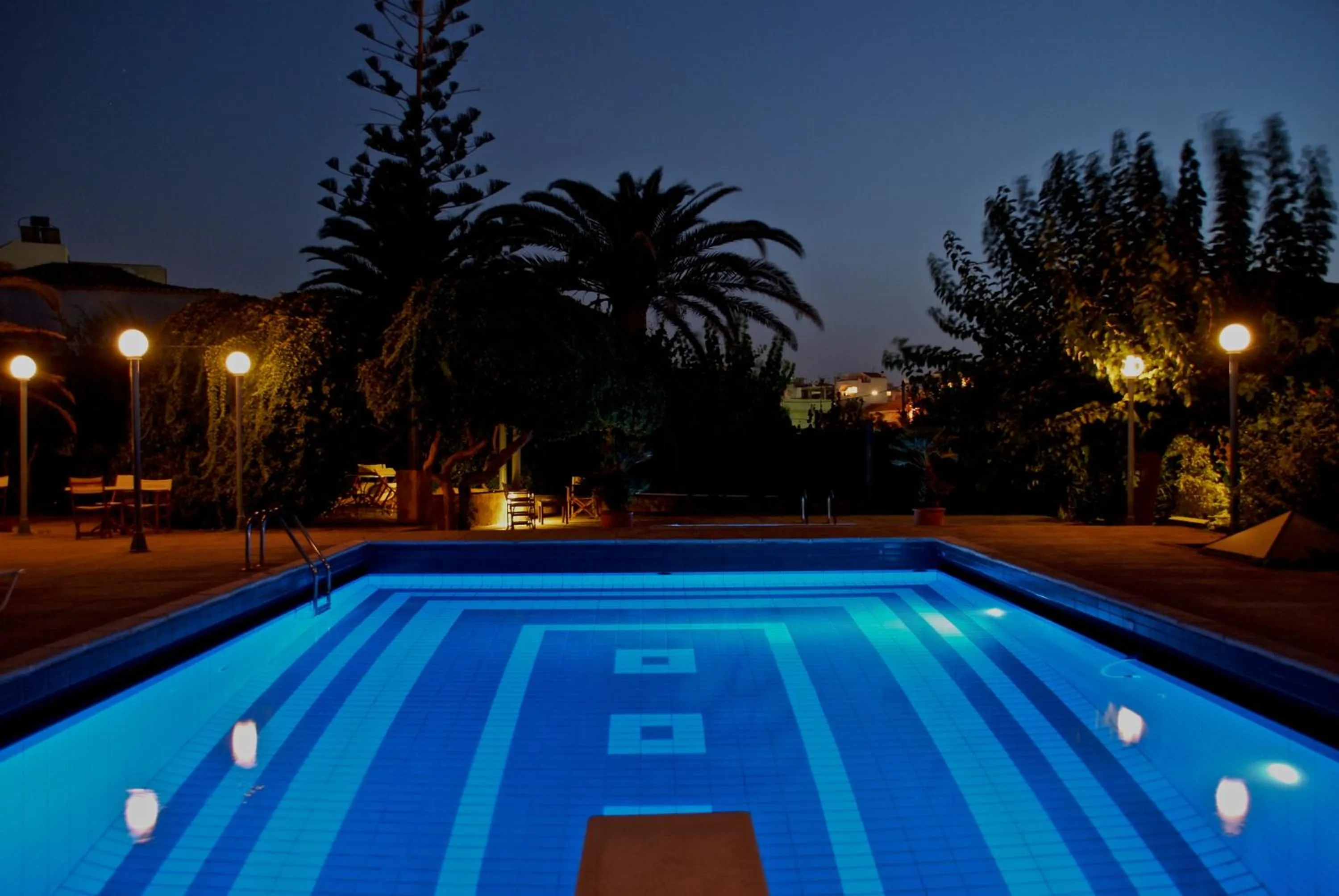 Swimming pool in Villa Andromeda