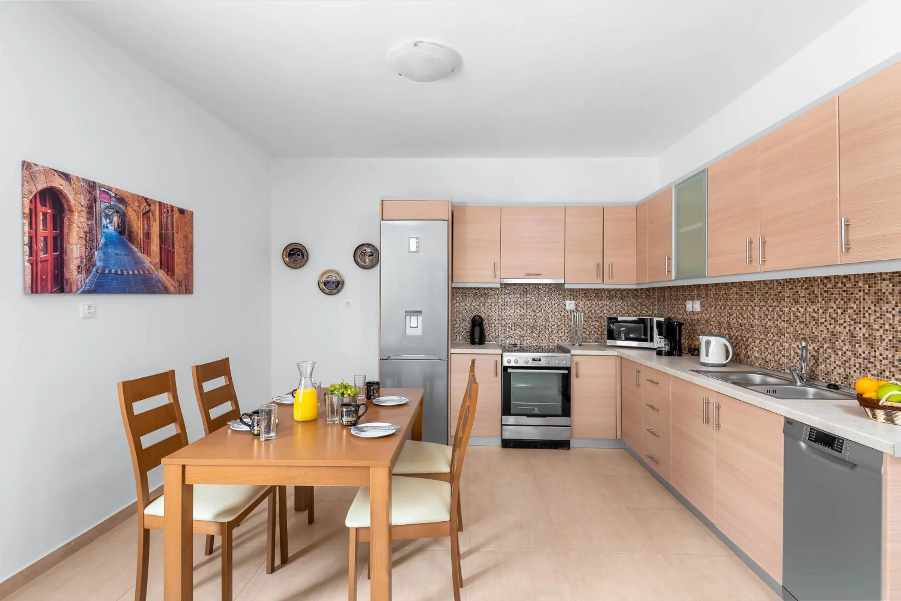 kitchen in Kolymbia Village