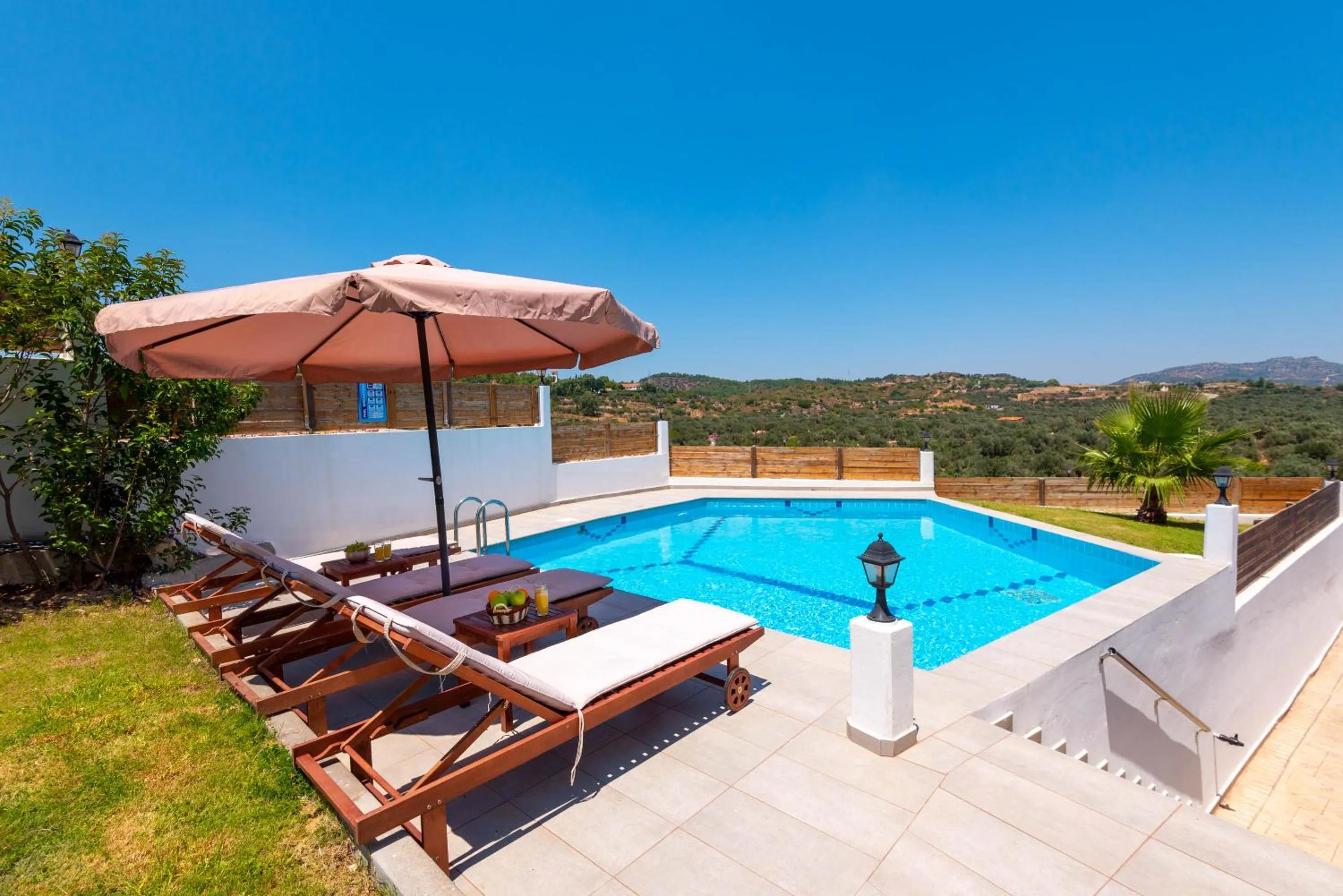 Swimming pool in Kolymbia Village