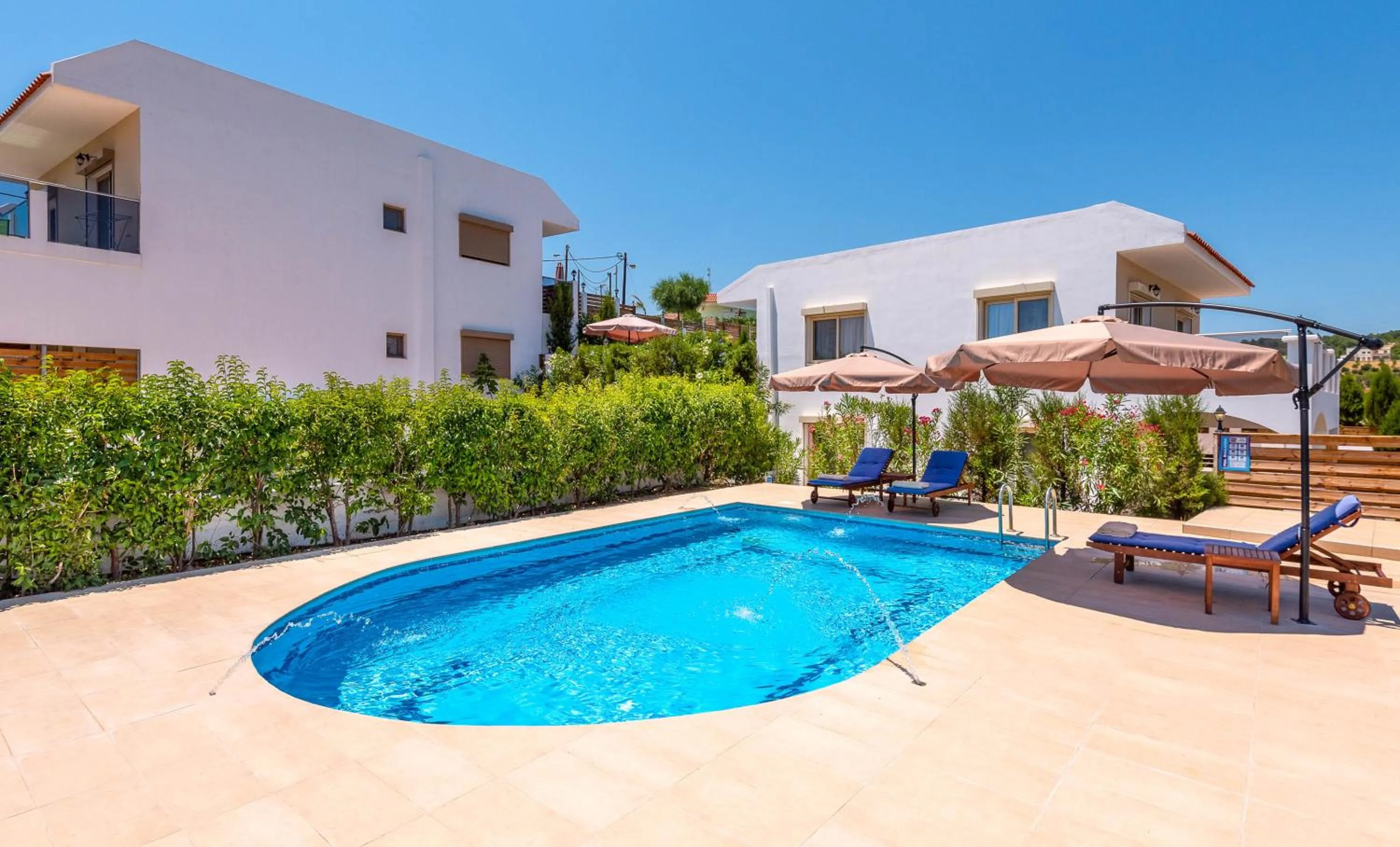 Swimming pool in Kolymbia Village