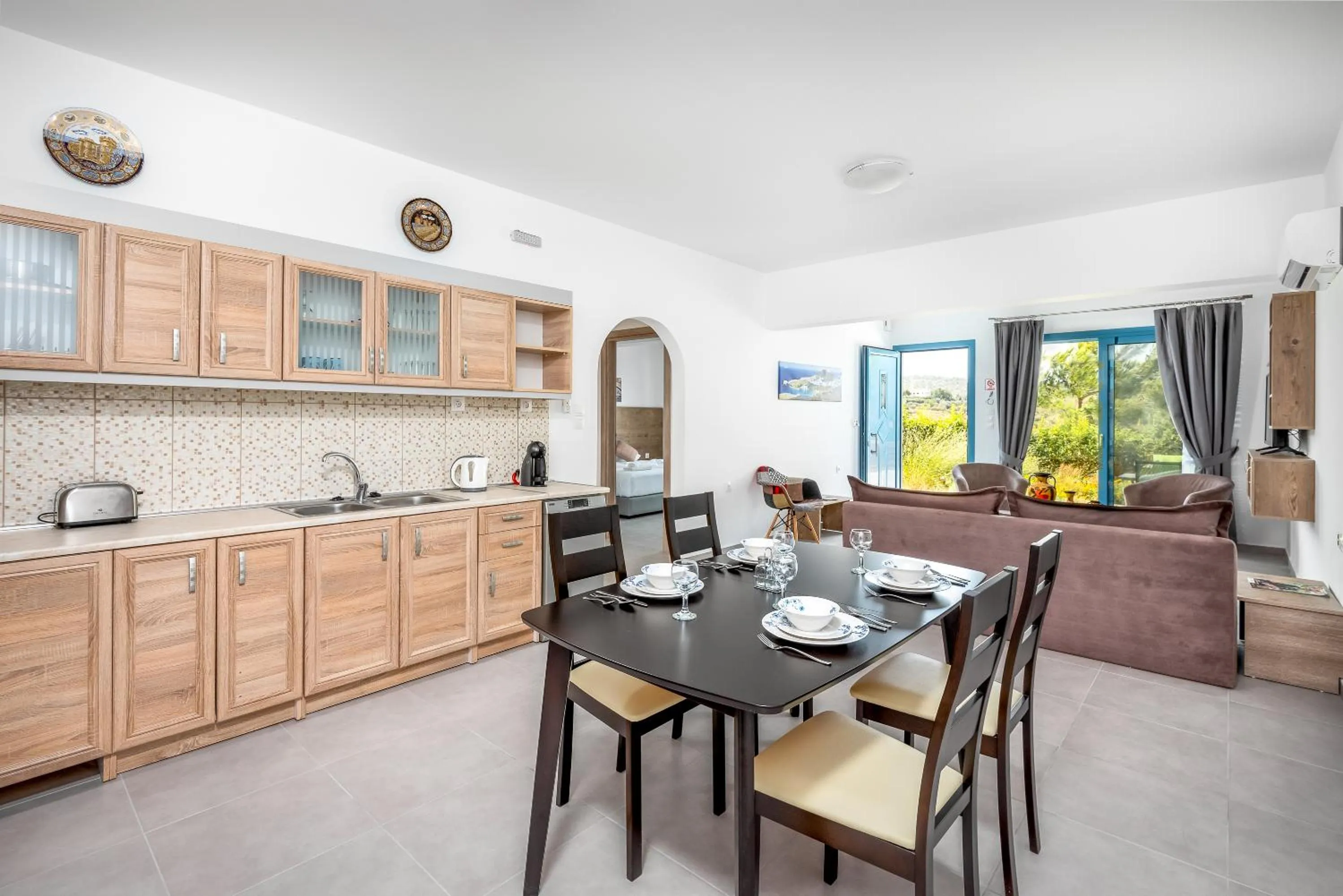 Living room in Kolymbia Village