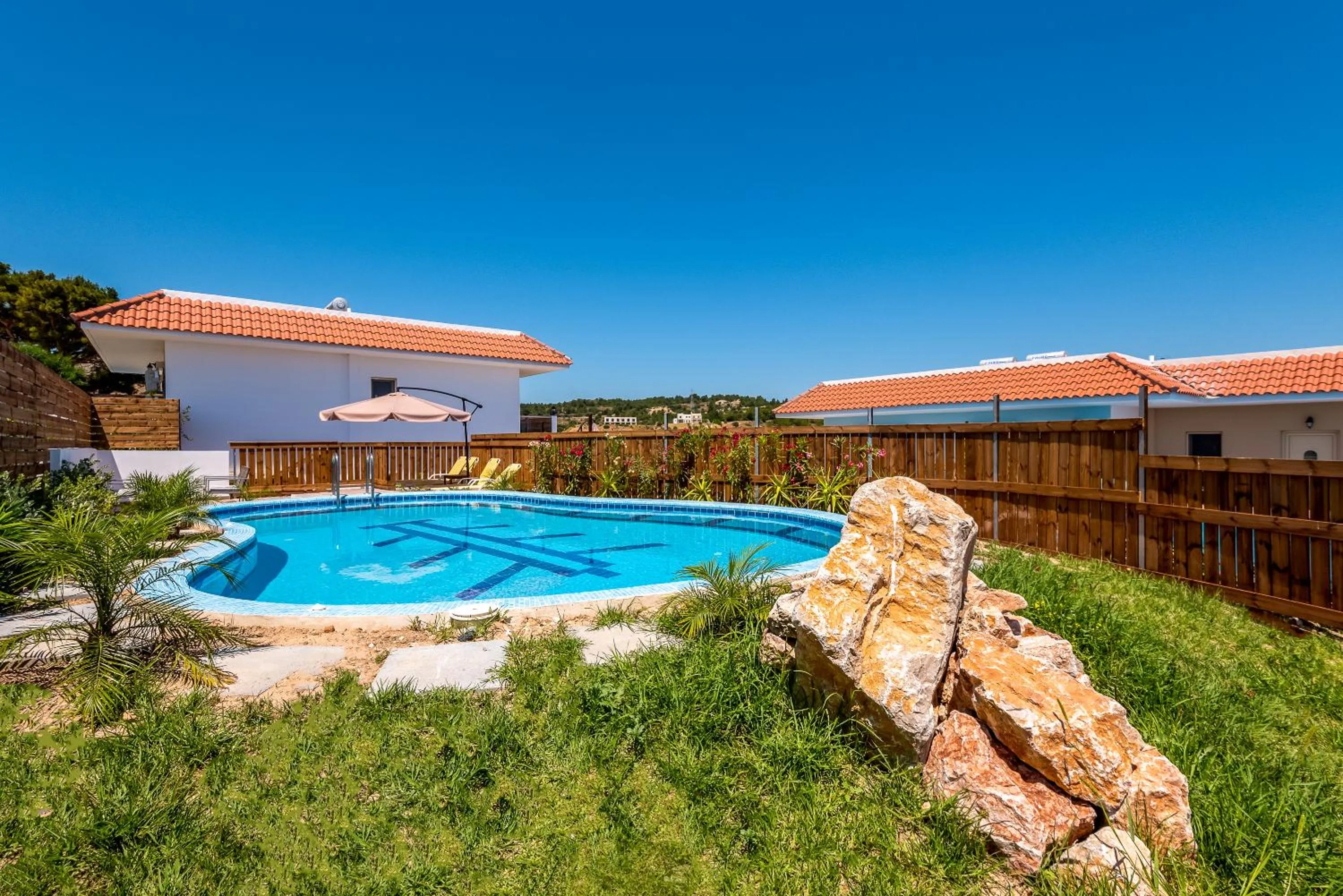 Swimming pool in Kolymbia Village