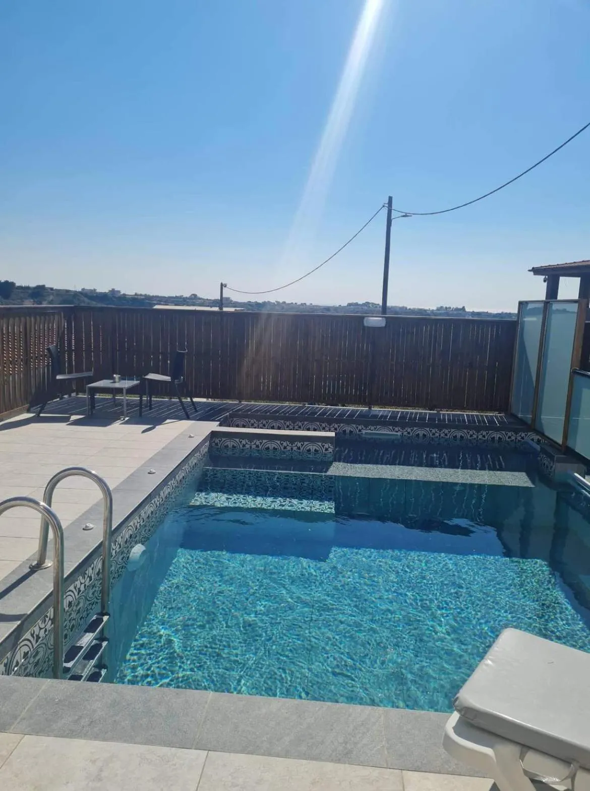 Swimming pool in Kolymbia Village