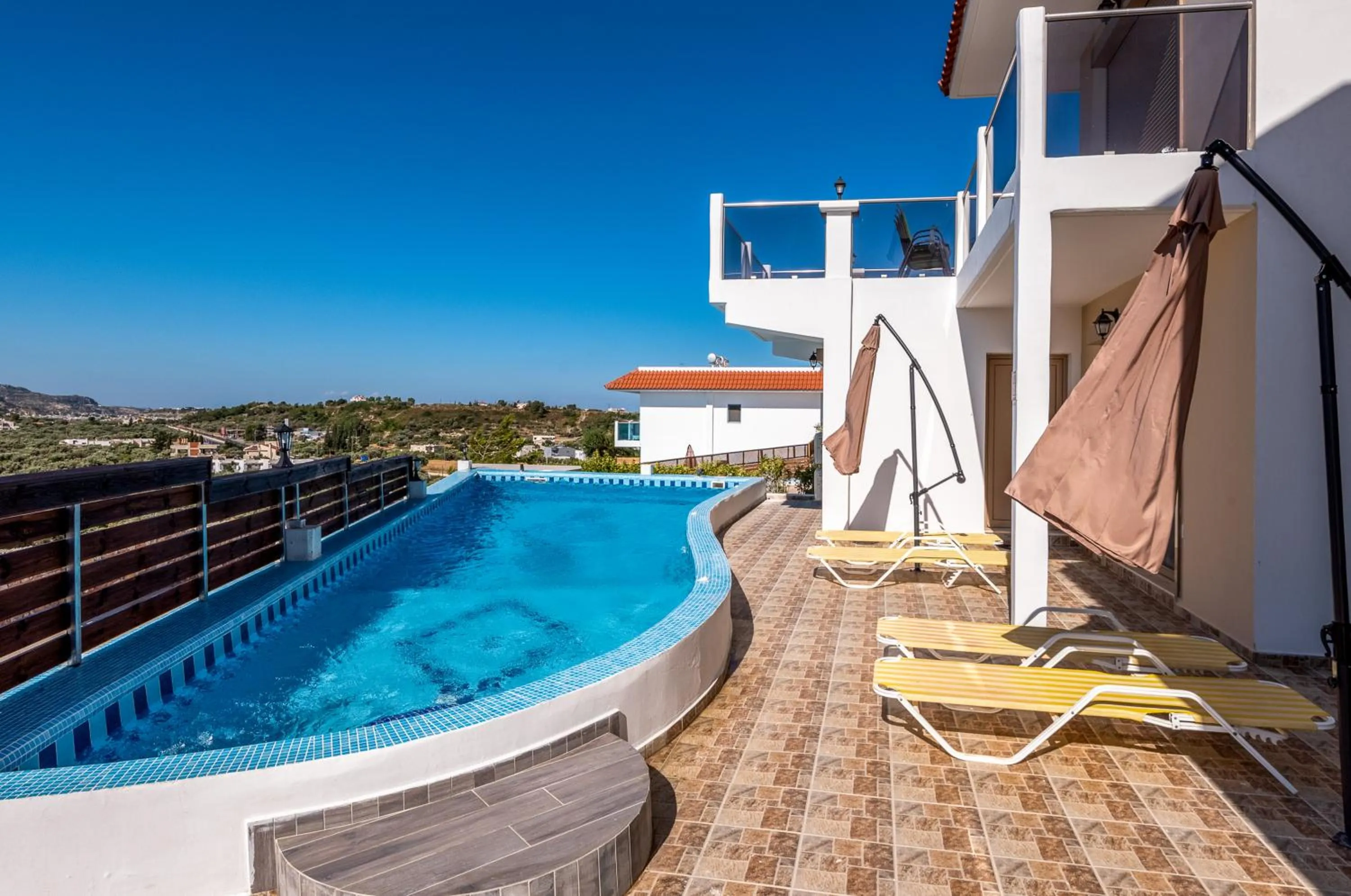 Swimming pool in Kolymbia Village