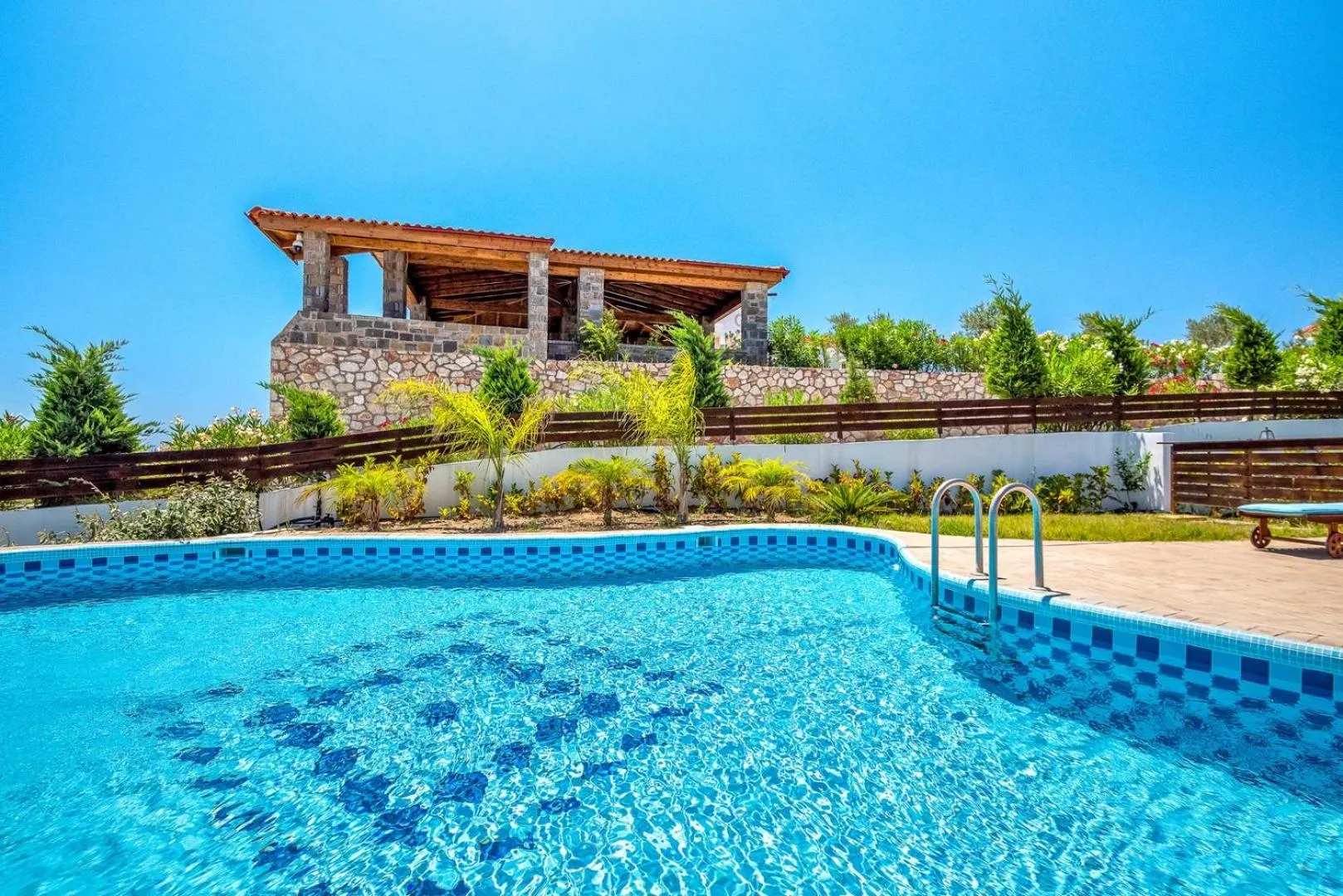Swimming pool in Kolymbia Village