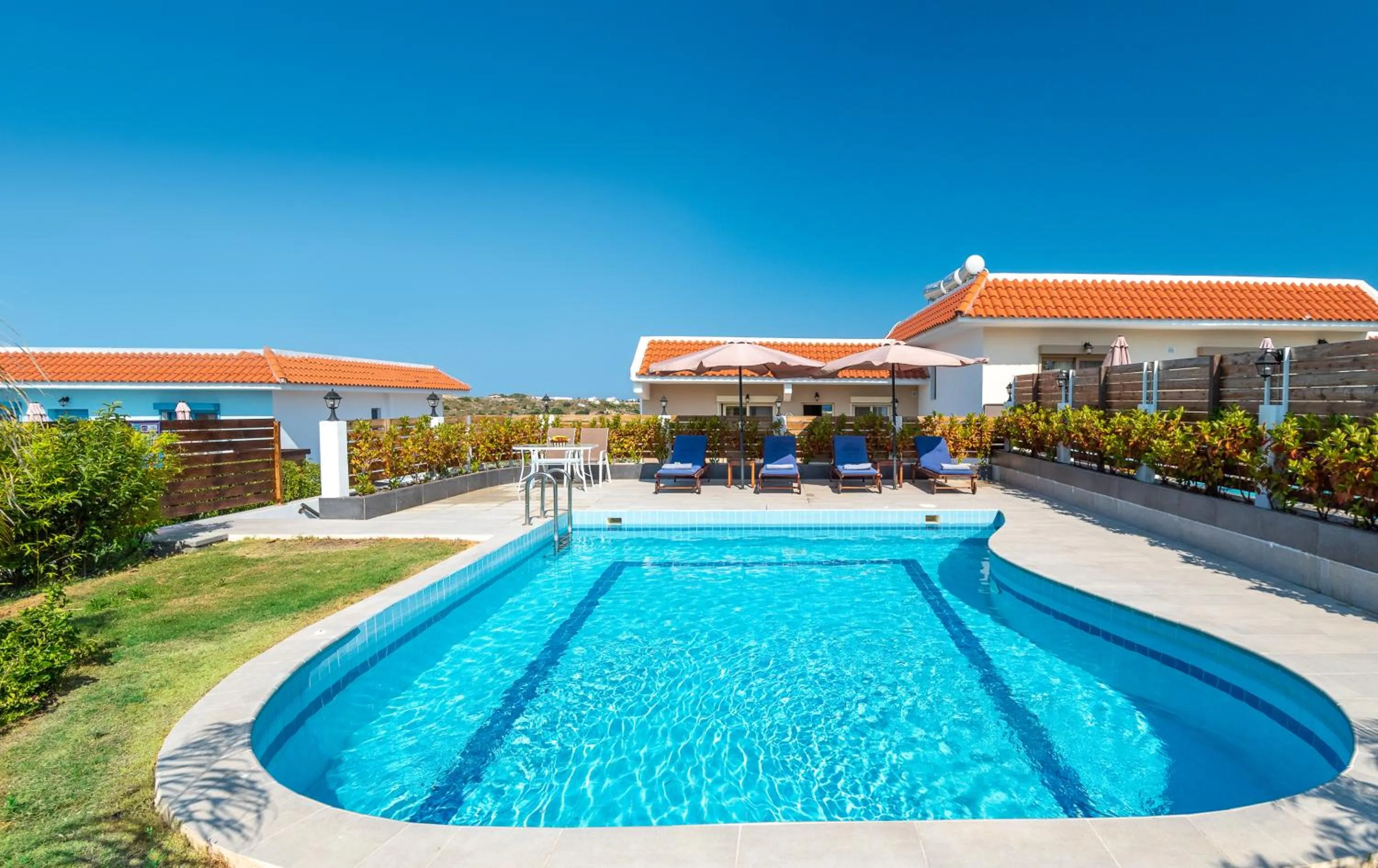 Swimming pool in Kolymbia Village