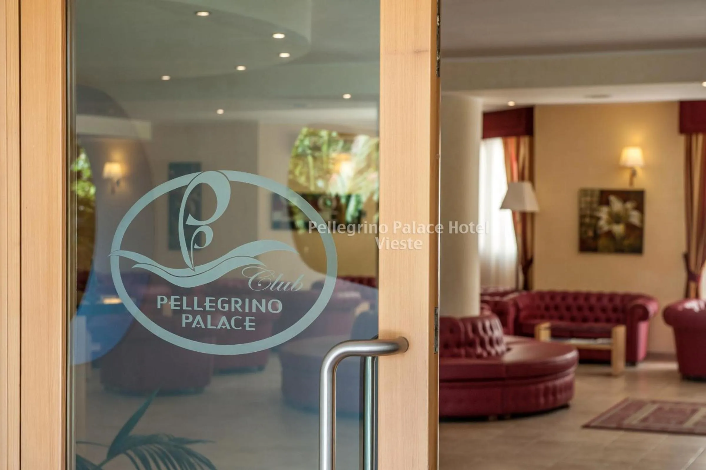 Lobby or reception in Pellegrino Palace Hotel