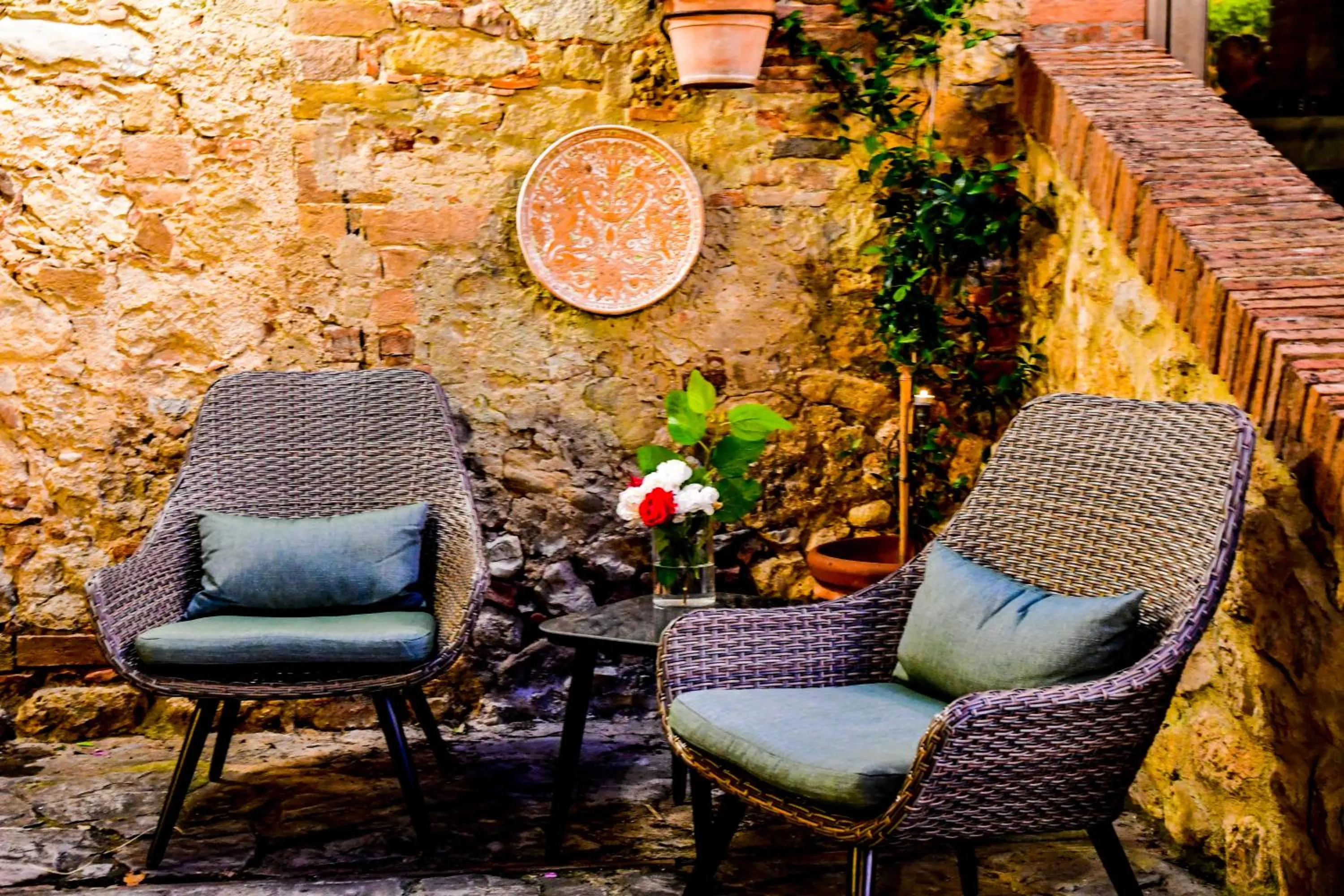 Lobby or reception in LaChiusa Tuscany