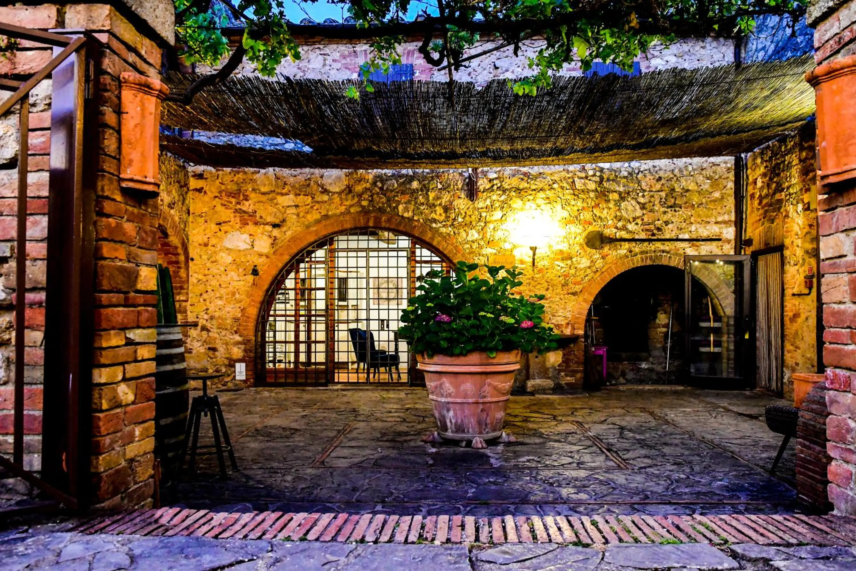 Lobby or reception in LaChiusa Tuscany