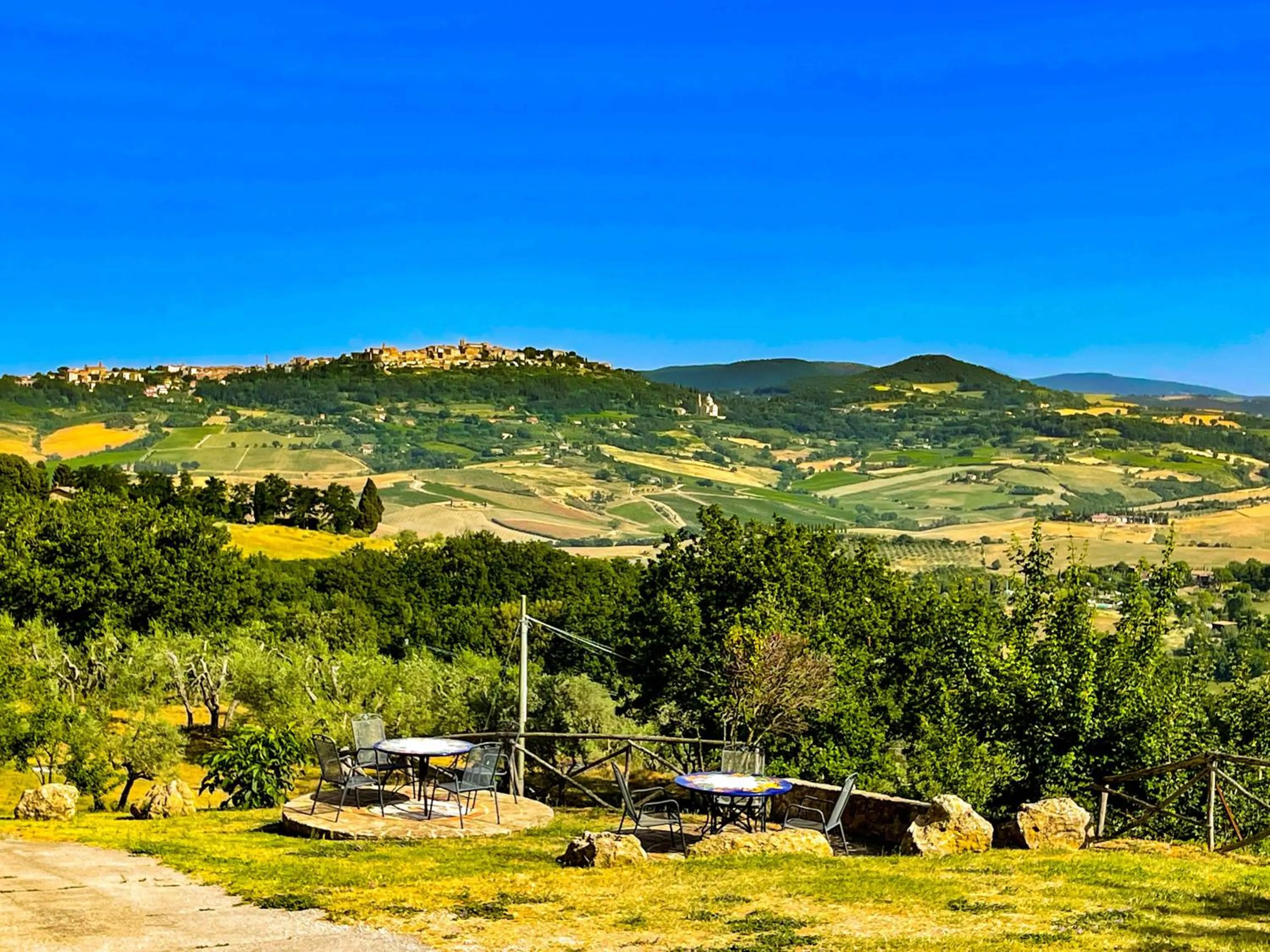 View (from property/room) in LaChiusa Tuscany