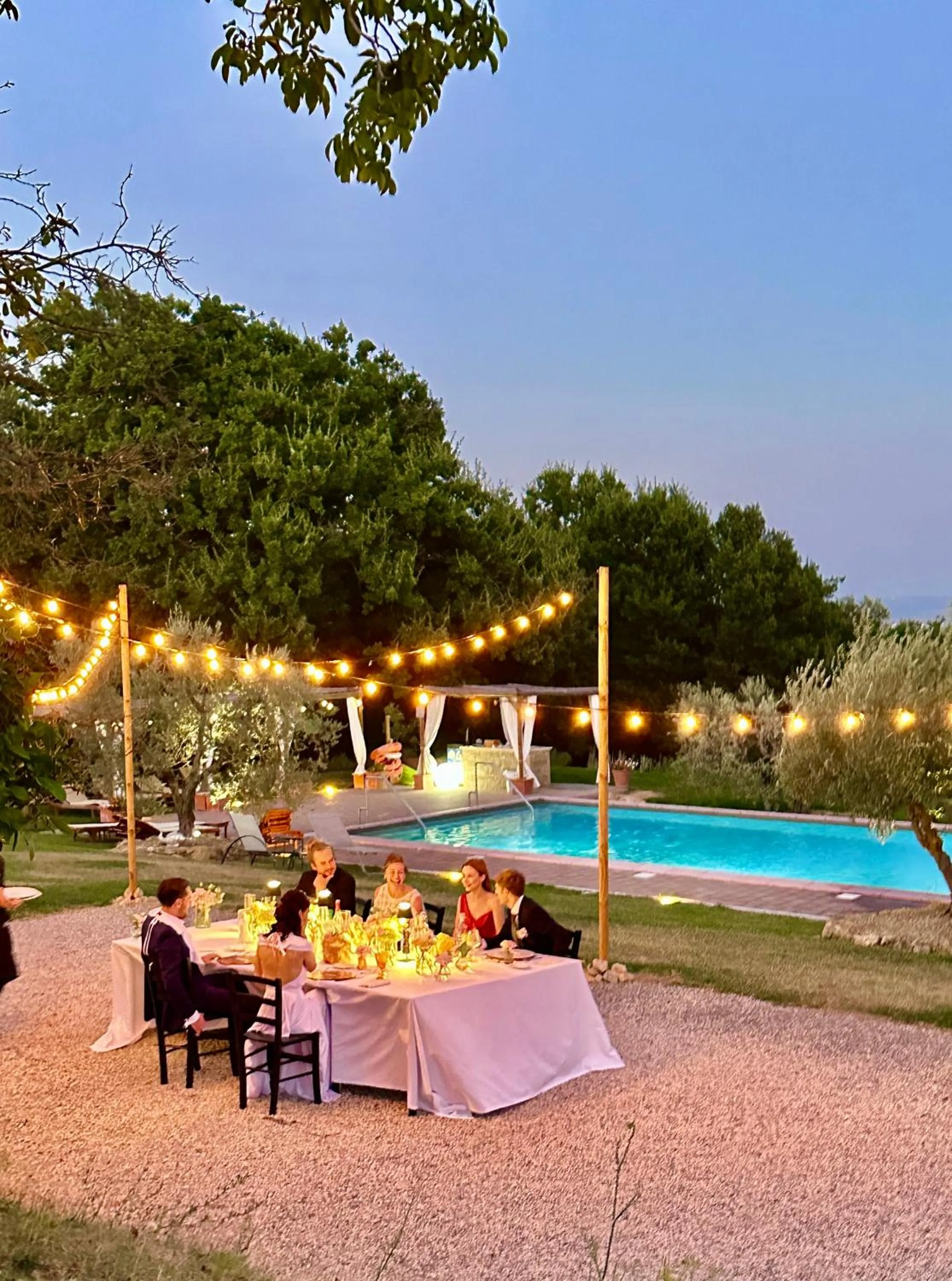 Food and drinks in LaChiusa Tuscany