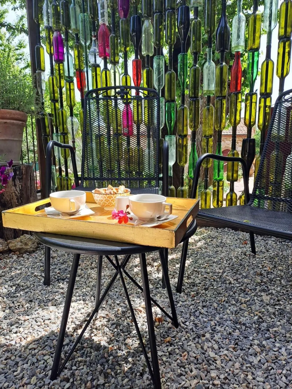 Patio in LaChiusa Tuscany