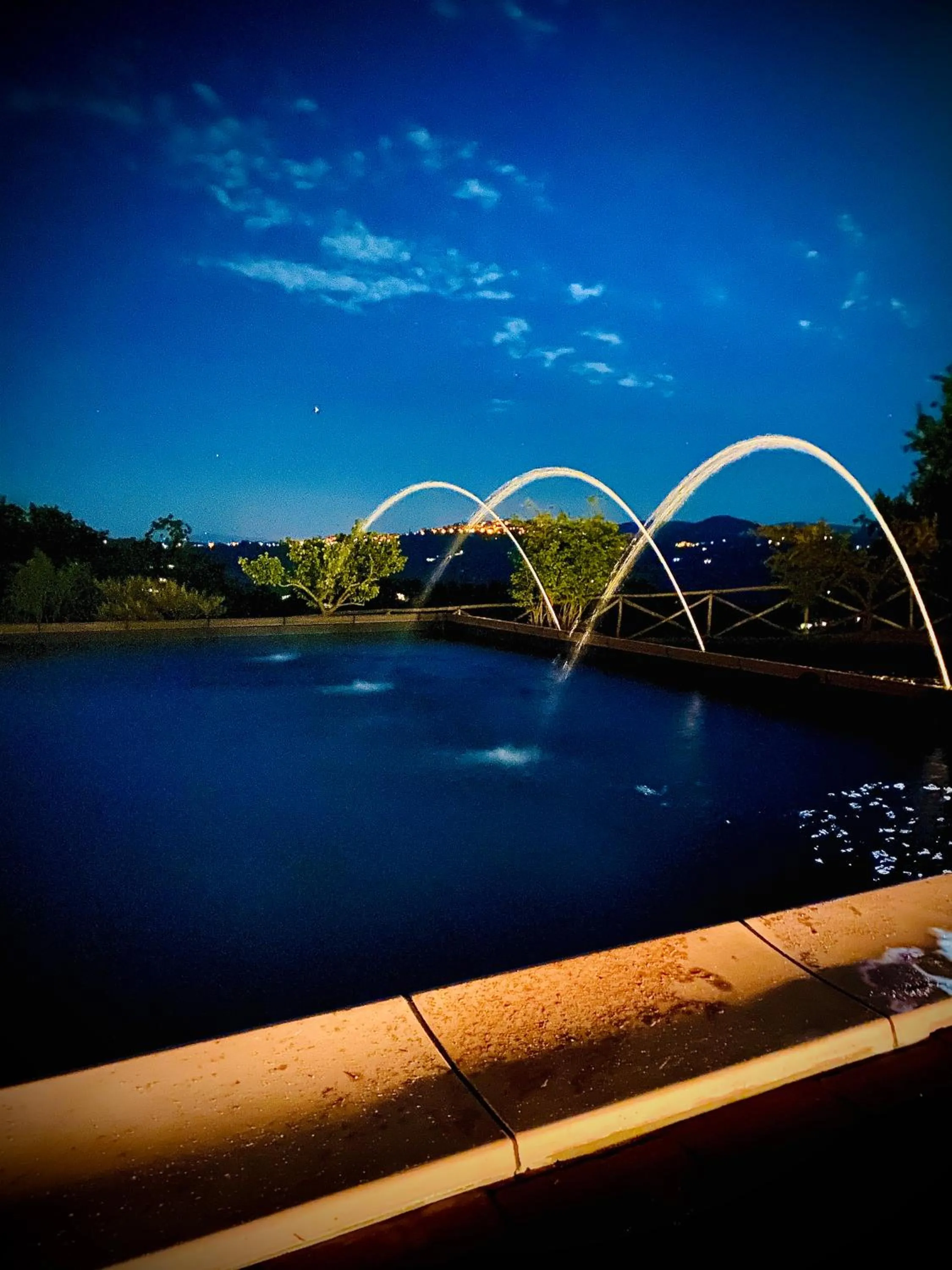 Night in LaChiusa Tuscany