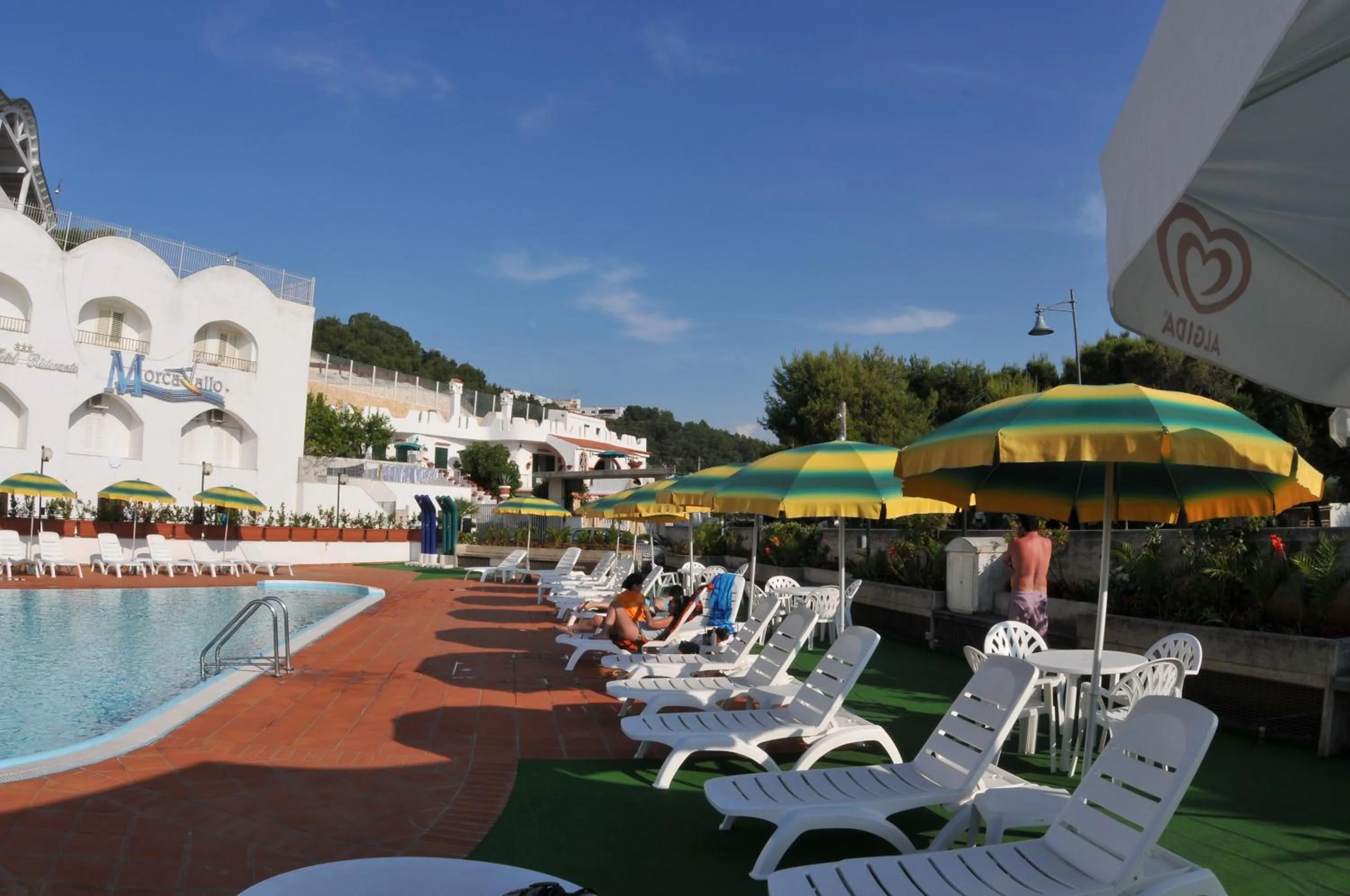 Swimming pool in Morcavallo Hotel & Wellness