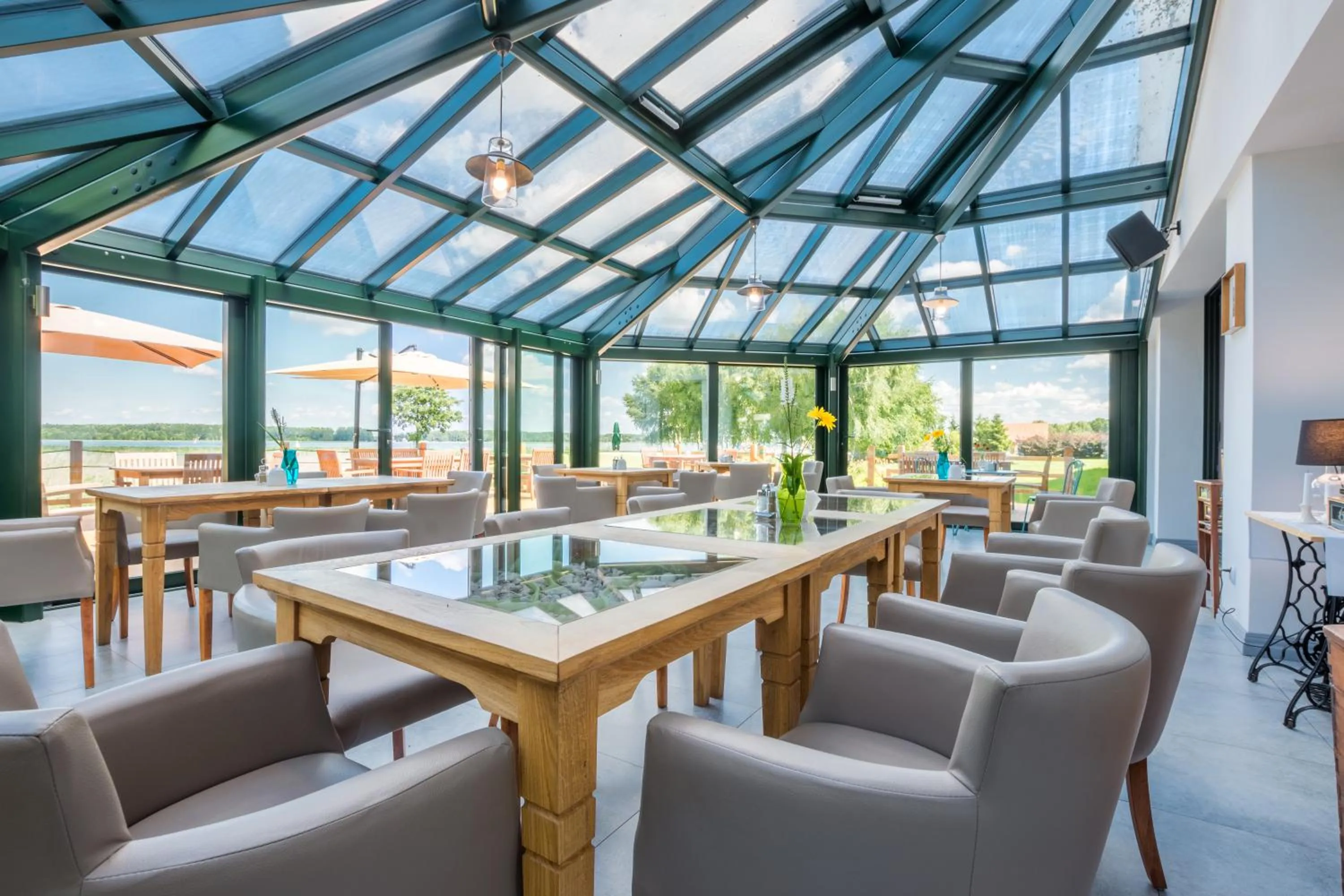 Patio in Hotel Joseph Conrad SPA & Wellness