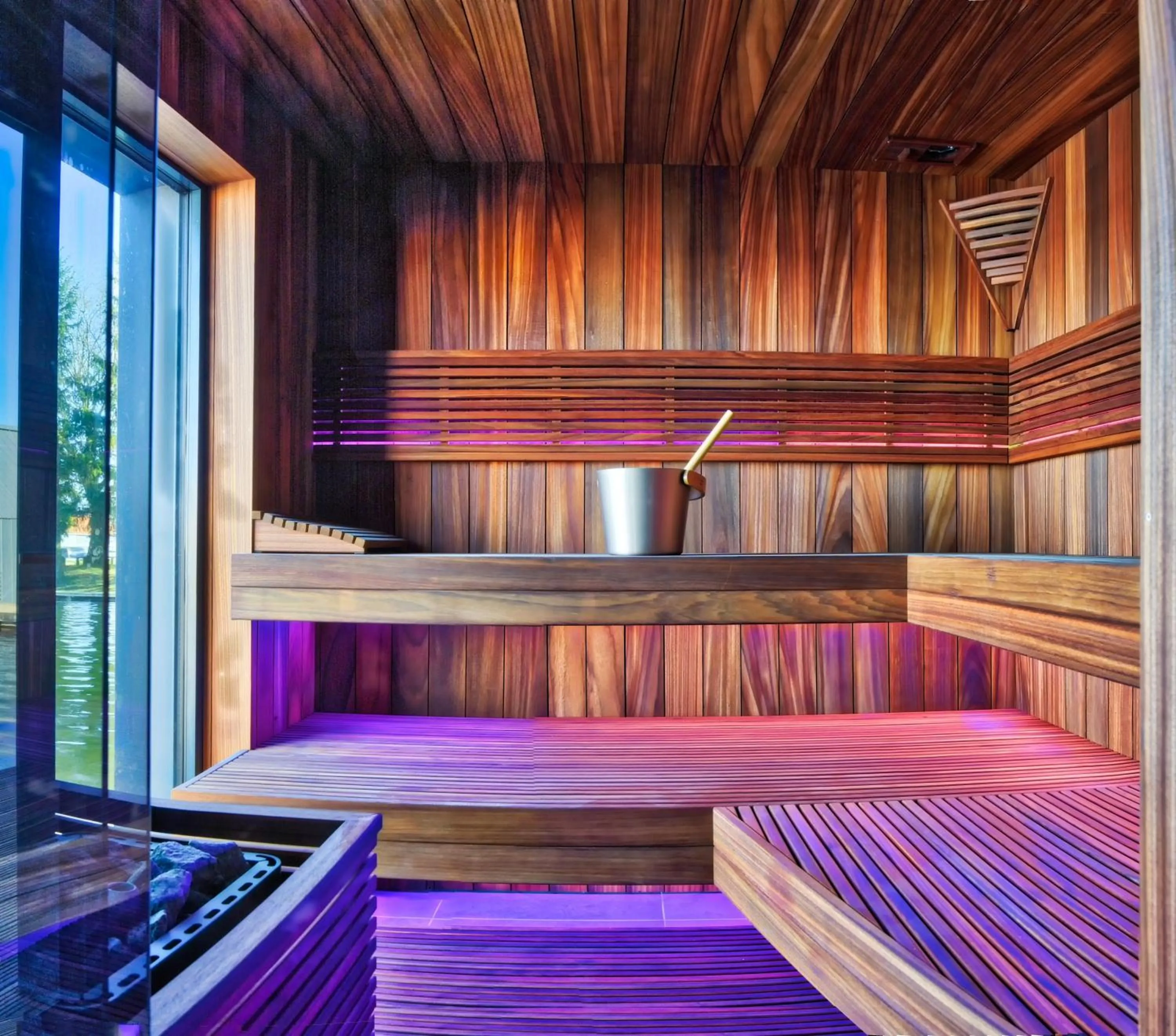 Sauna in Hotel Joseph Conrad SPA & Wellness