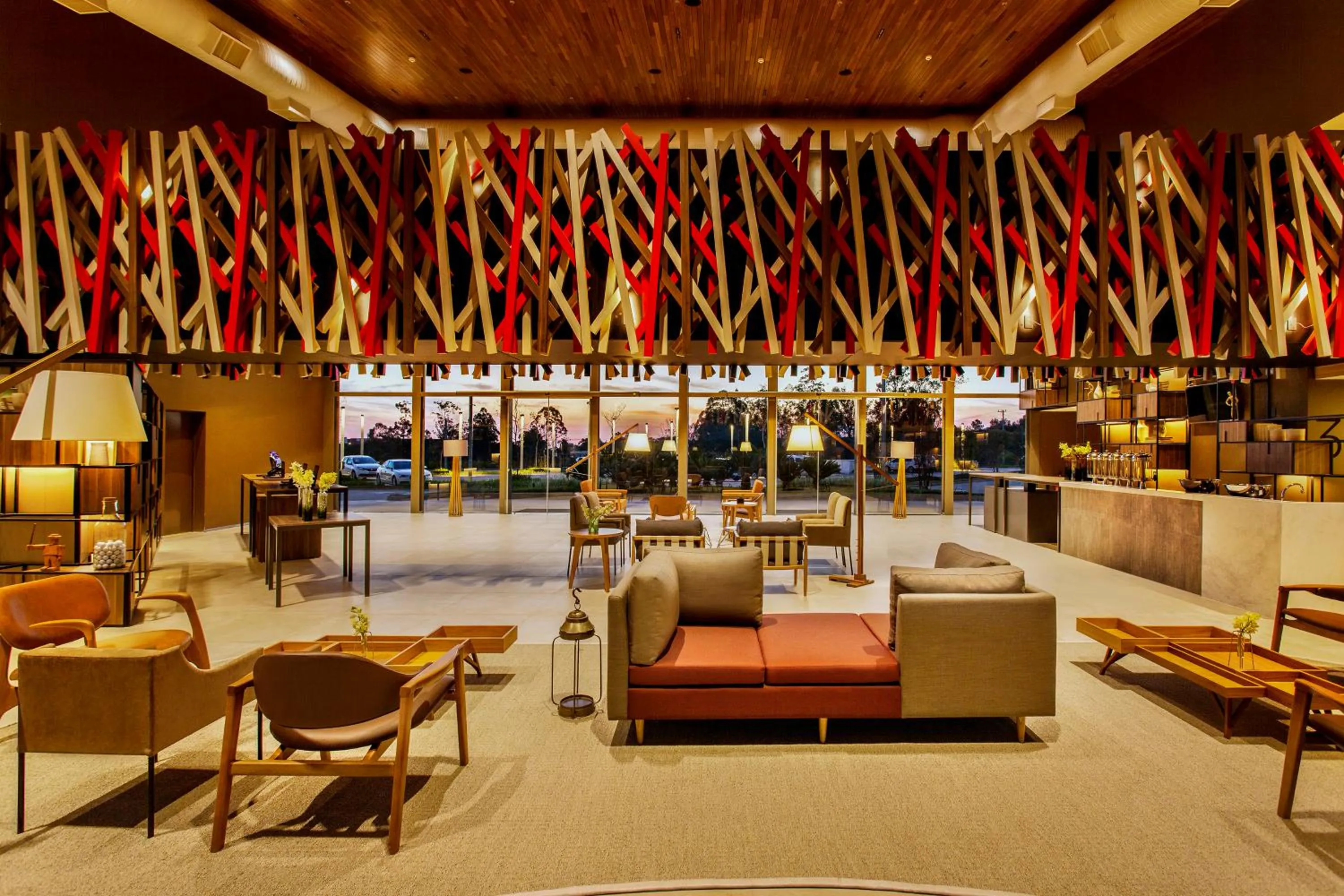 Decorative detail in Novotel Itu Terras de São José Golf & Resort