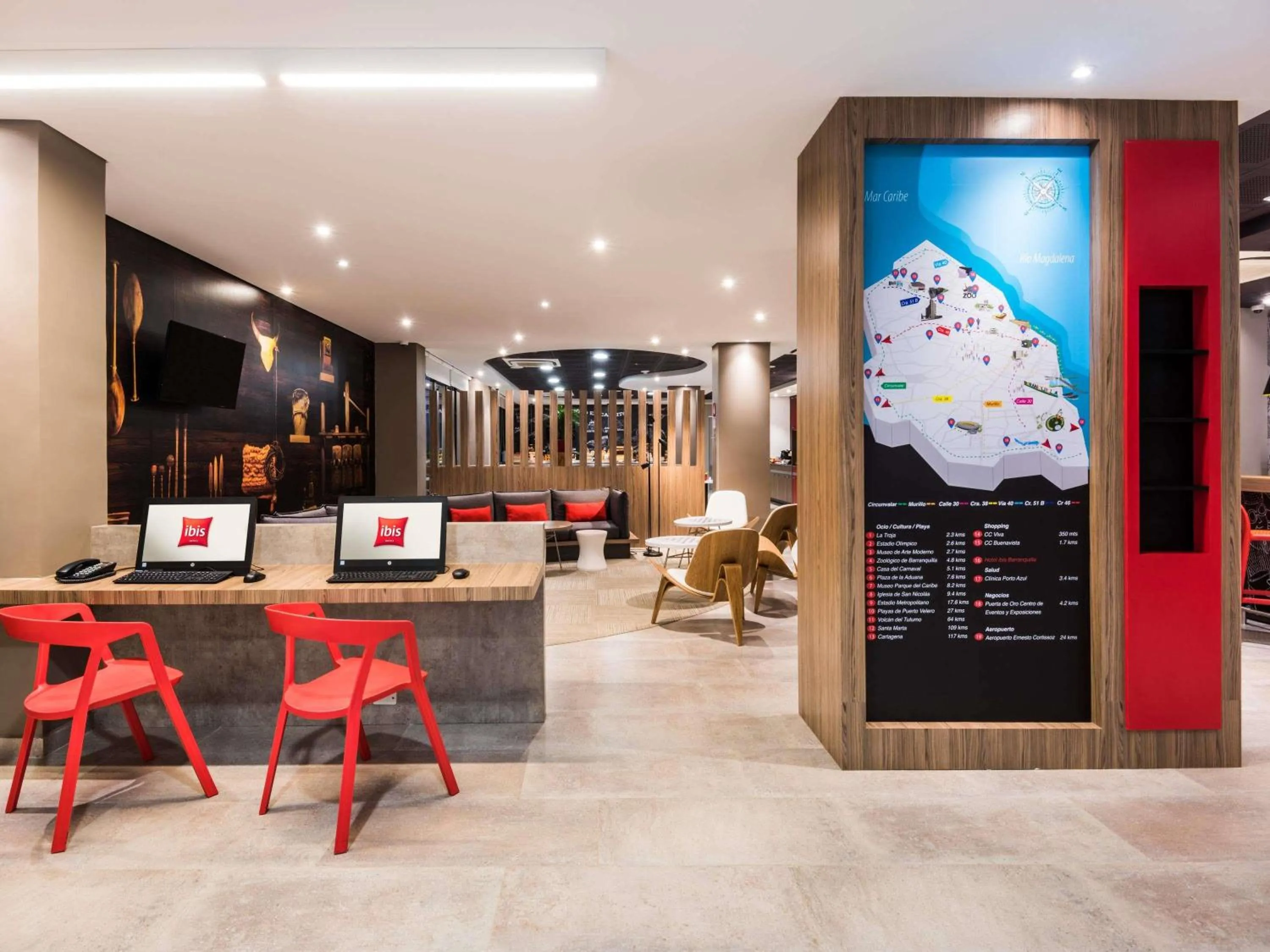 Property building in ibis Barranquilla