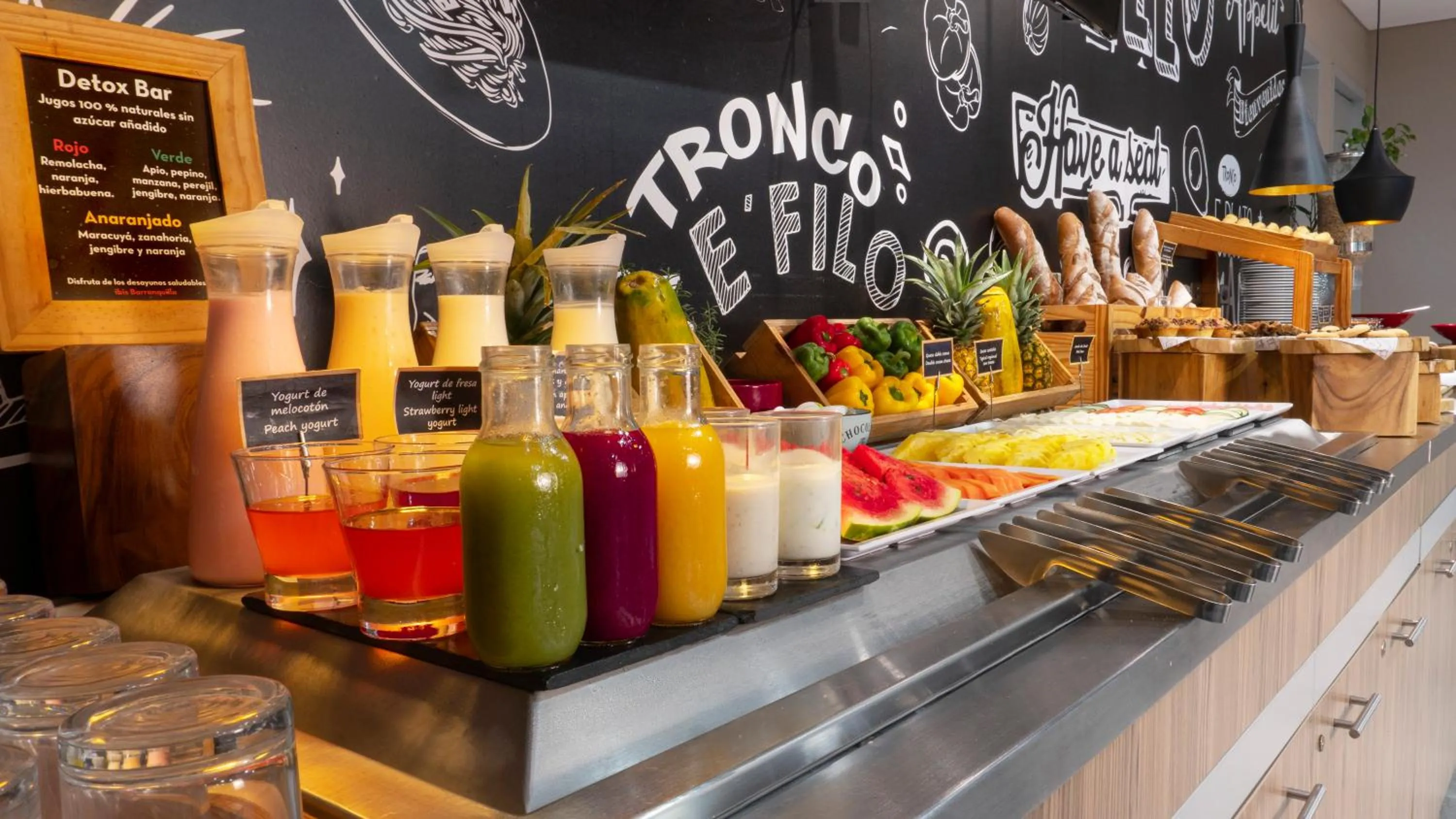 Breakfast in ibis Barranquilla