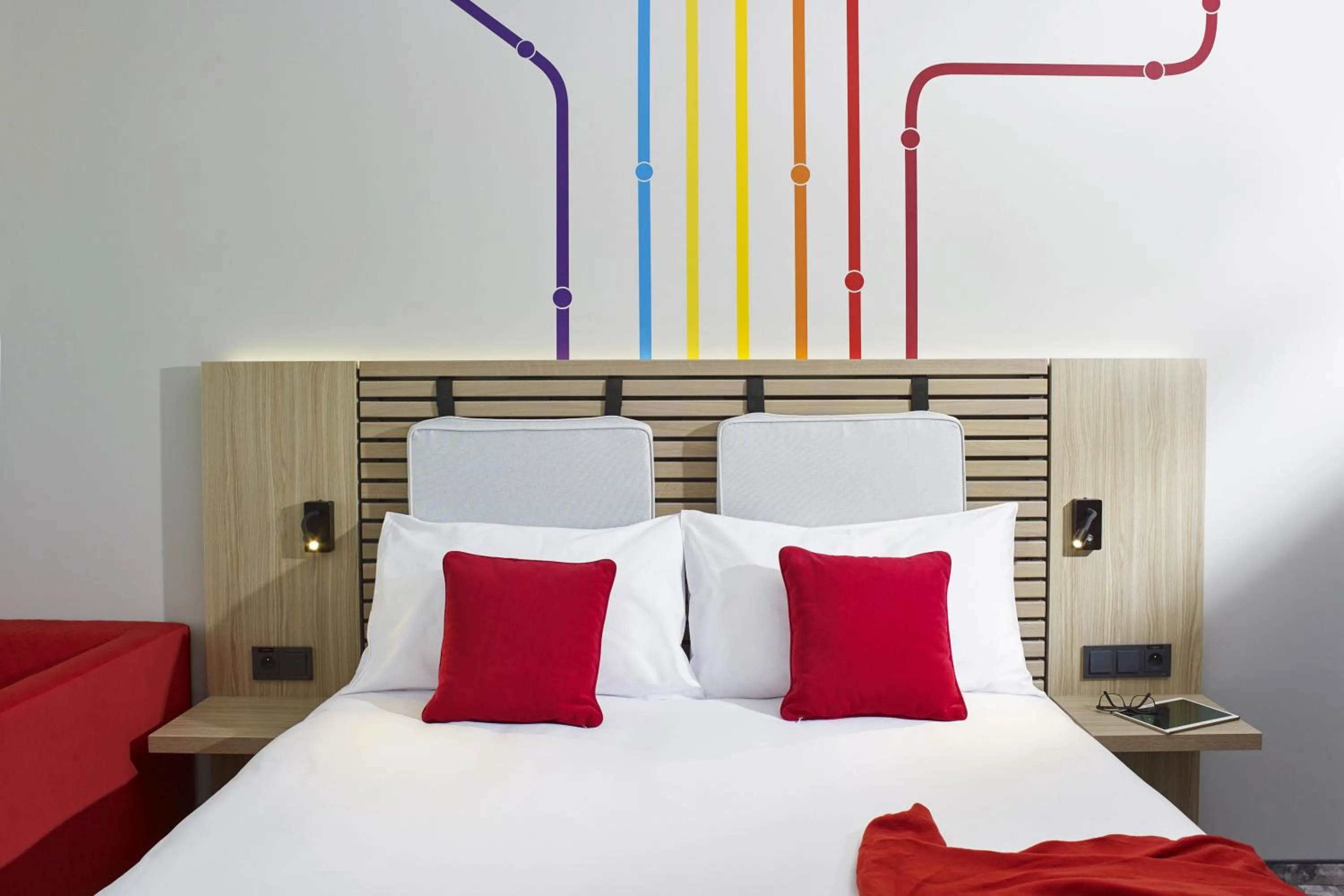 Bed in ibis Styles Warszawa City