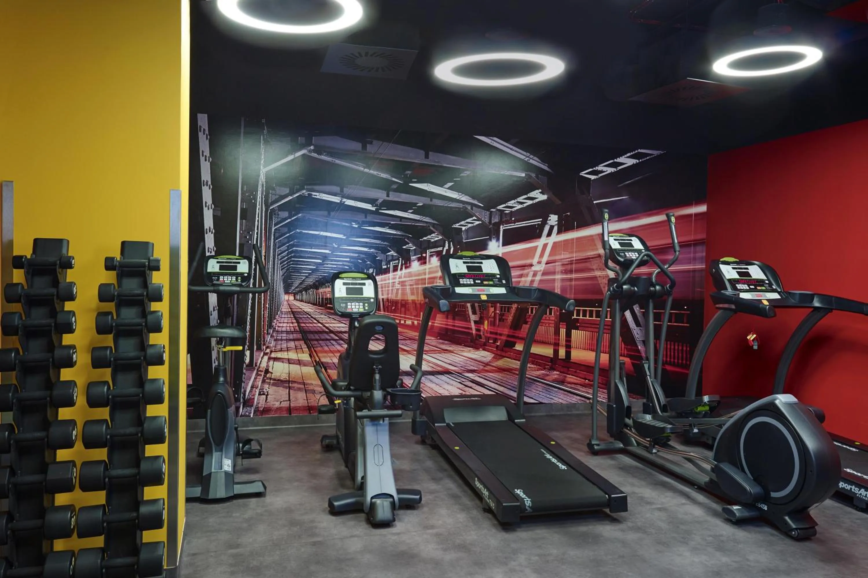 Fitness centre/facilities in ibis Styles Warszawa City